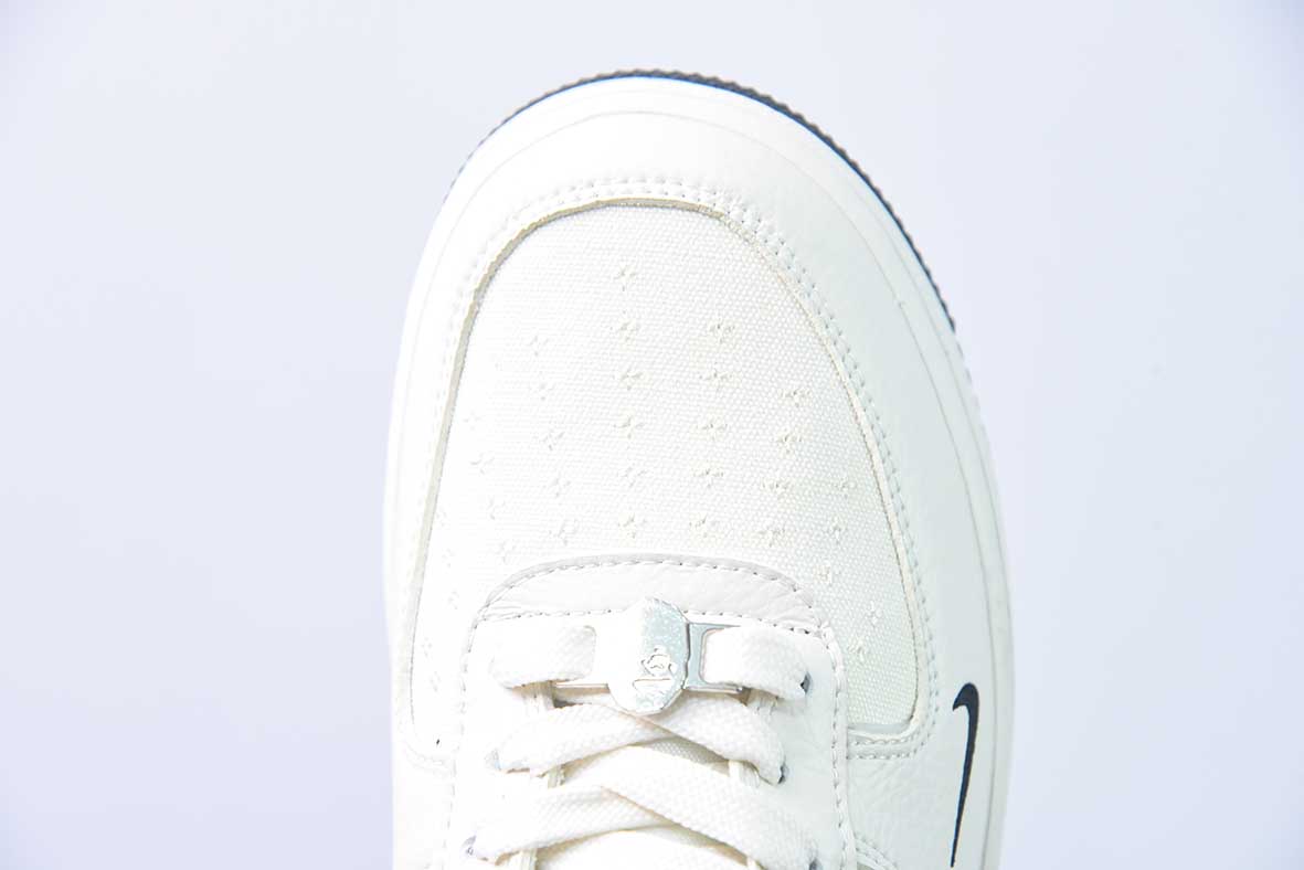 Nike Air Force 1 Low 07 BAPE拼接米白黑低帮运动鞋BS9055 746