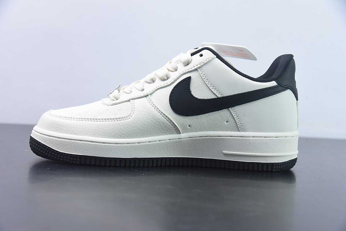 Nike Air Force 1 Low 07 BAPE拼接米白黑低帮运动鞋BS9055 746