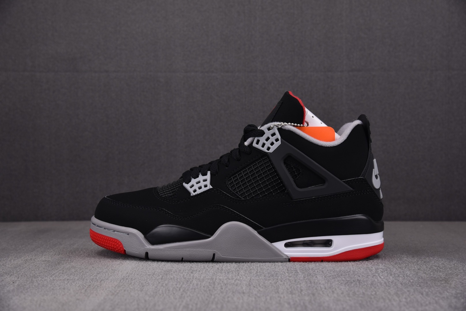 AJ4黑红公牛鞋码40.5-48.5带半码纯原出品-AirJordan4RetroBred2019黑红公