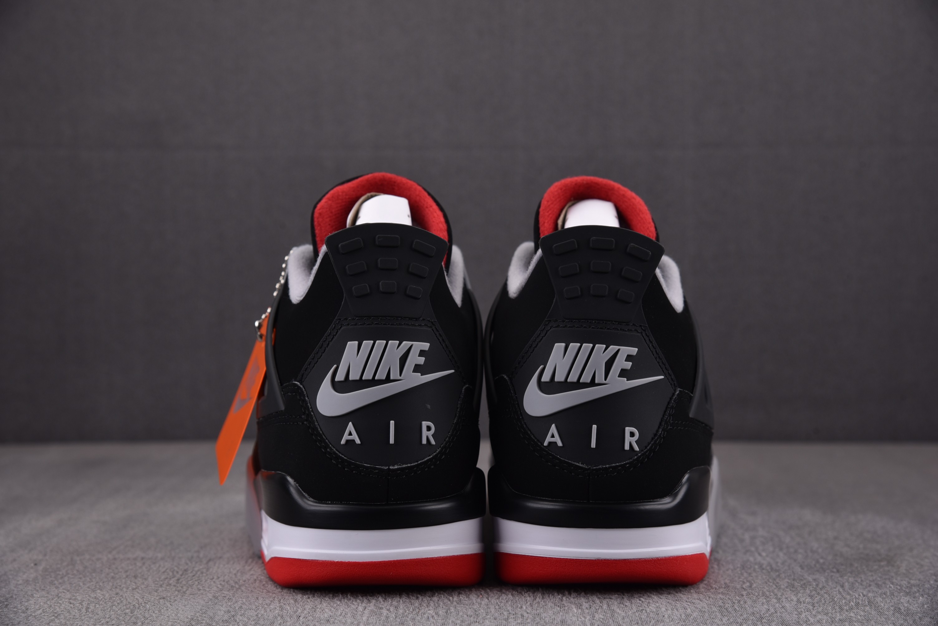 AJ4黑红公牛鞋码40.5-48.5带半码纯原出品-AirJordan4RetroBred2019黑红公