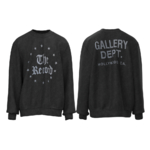 Gallery Dept Clothing Sweatshirts Black White Printing Vintage