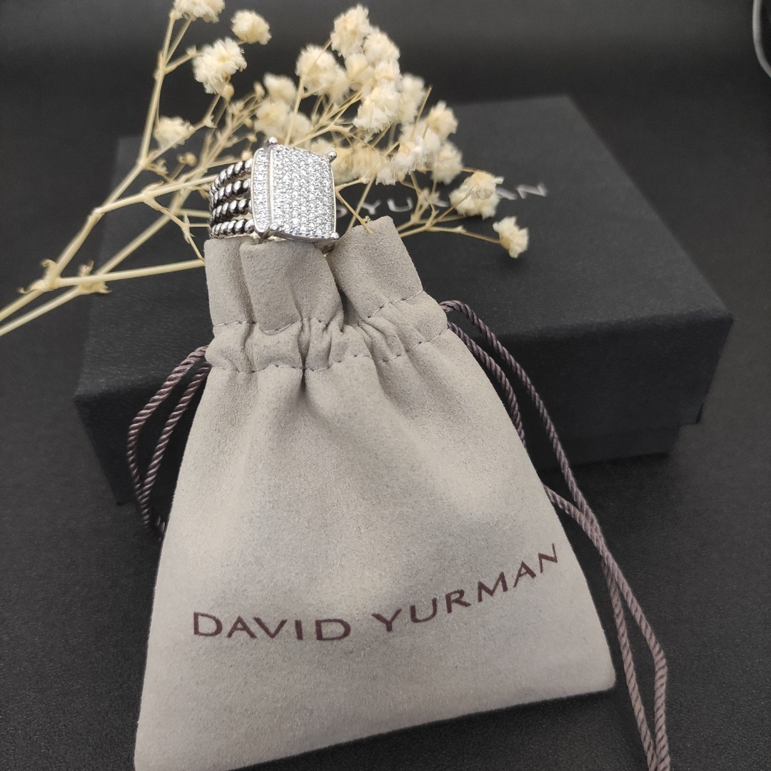 David Yurman Large Nail Ring with Drills, Size 6-9, Available in US Sizes - 图片 8