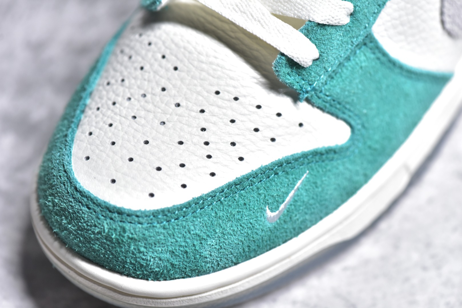 ▪️Detalles de autenticación Kasina x NK SB Dunk Low Edición Corea Turbogreen
