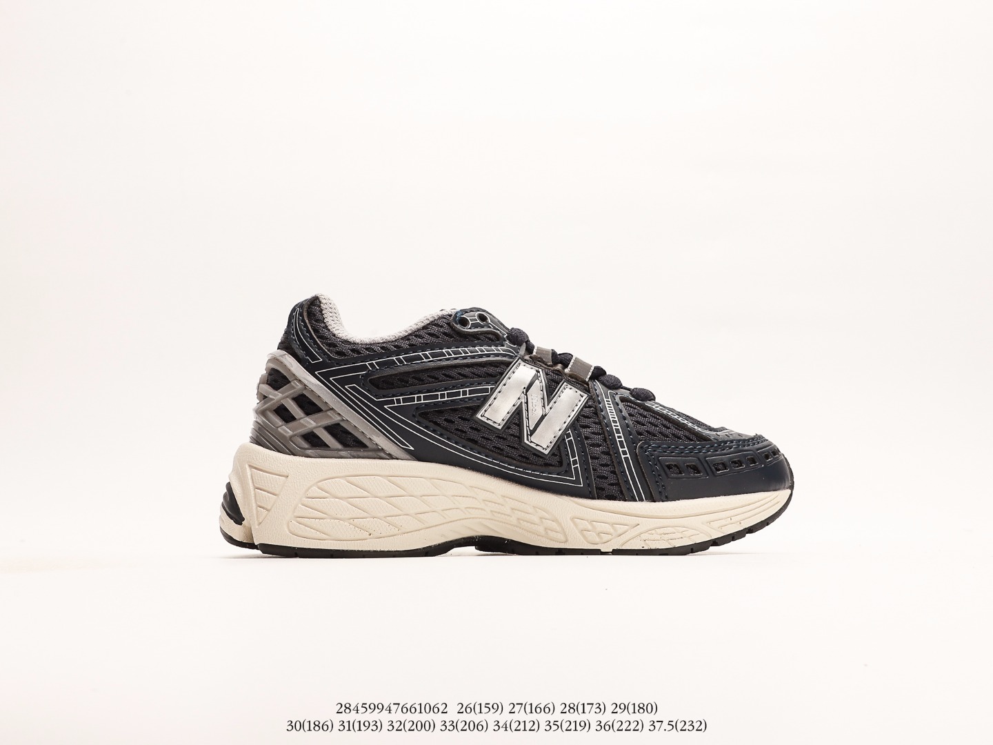 New Balance M1906 Series: Retro-Style Shoes for Men with Foot Length Chart. - 图片 2