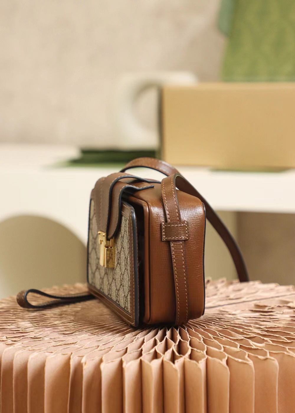 路易威登 Louis Vuitton 高定典藏经典高奢皮具手袋托特包斜挎包女包 #1CD2DD78 4