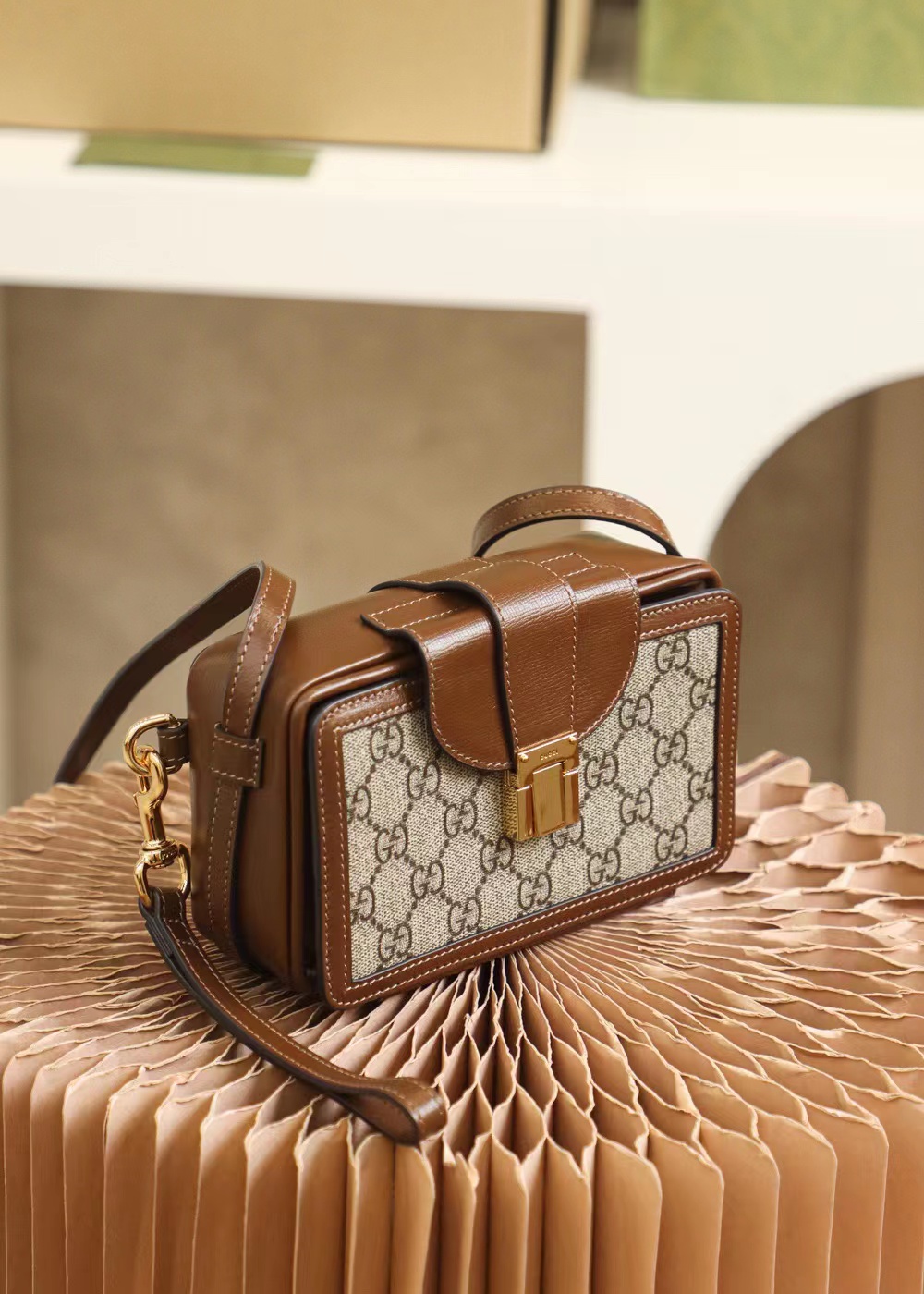 路易威登 Louis Vuitton 高定典藏经典高奢皮具手袋托特包斜挎包女包 #1CD2DD78 5