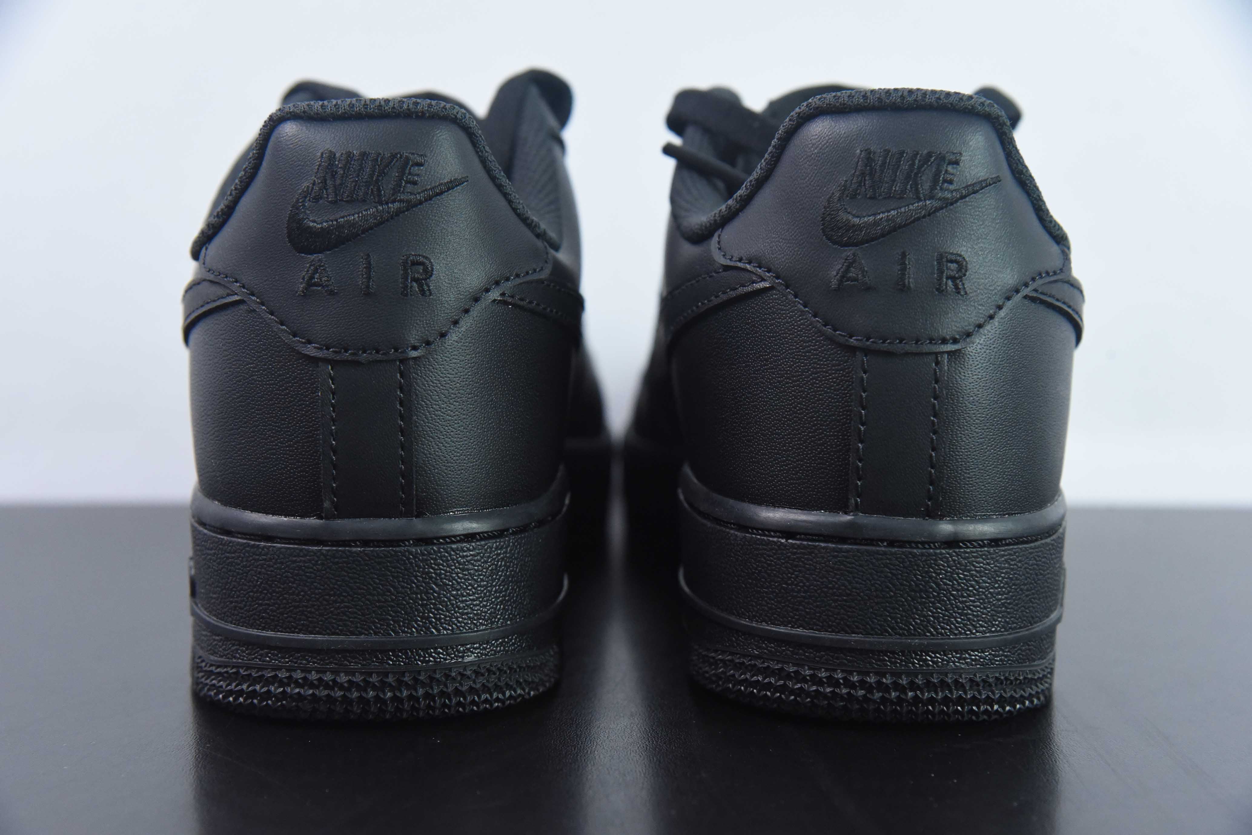 NK Air Force 1 Low '07 空军一号纯黑低帮经典板鞋 空军纯黑 货号CW2288-001