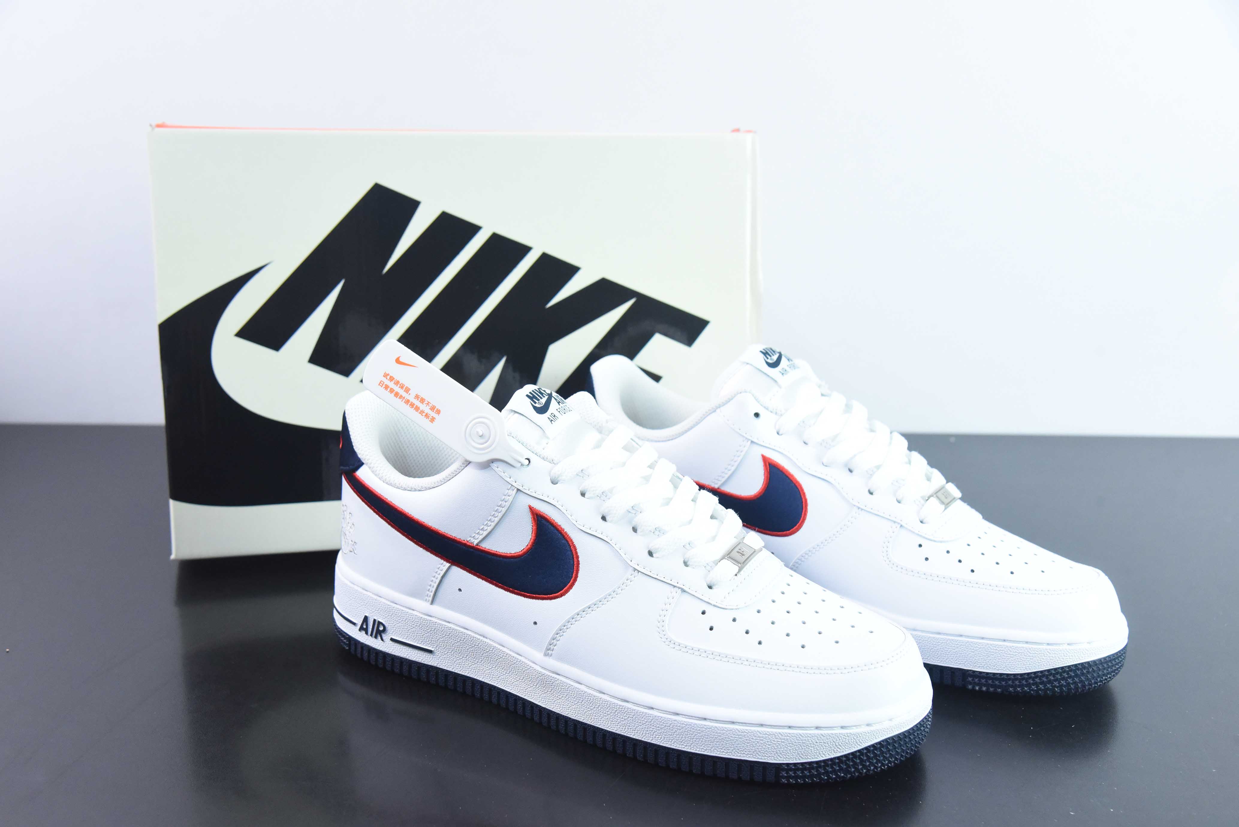 Nike Air Force 1 Low 07 “Houston Comets”白蓝红货号：FJ0710 100 名媛网