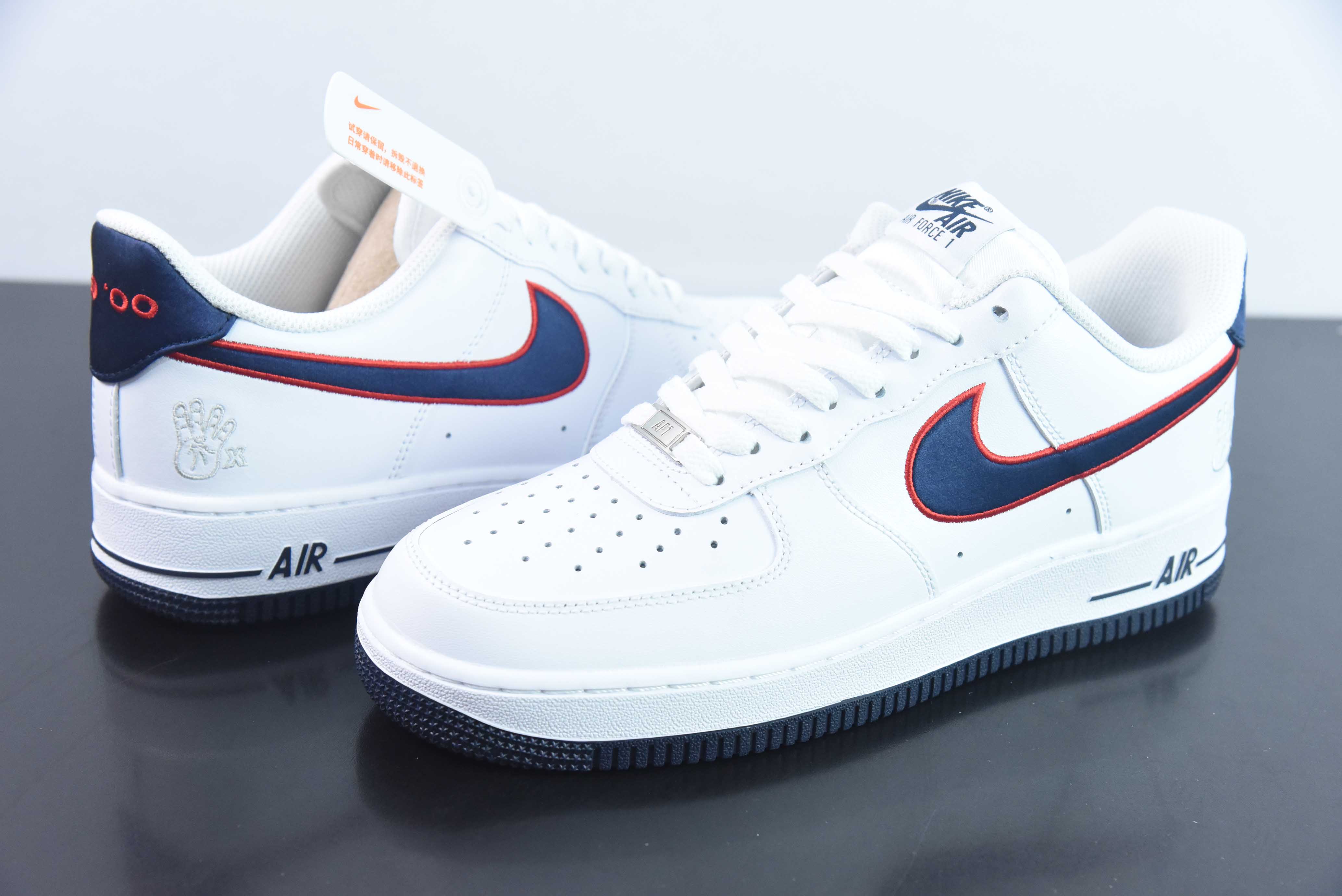 Nike Air Force 1 Low 07 "Houston Comets"白蓝红 货号:FJ0710 100