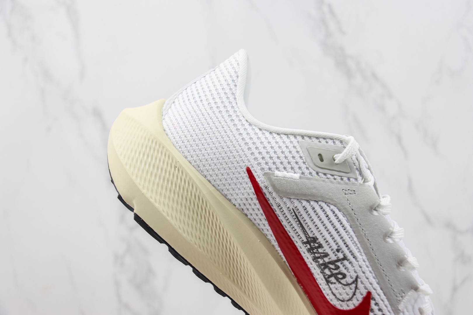 Nike Air Zoom Pegasus 40 White/Red Running Shoes - FB7703 100 9 o 1h87ipe6fh6174lsumsbt1p445