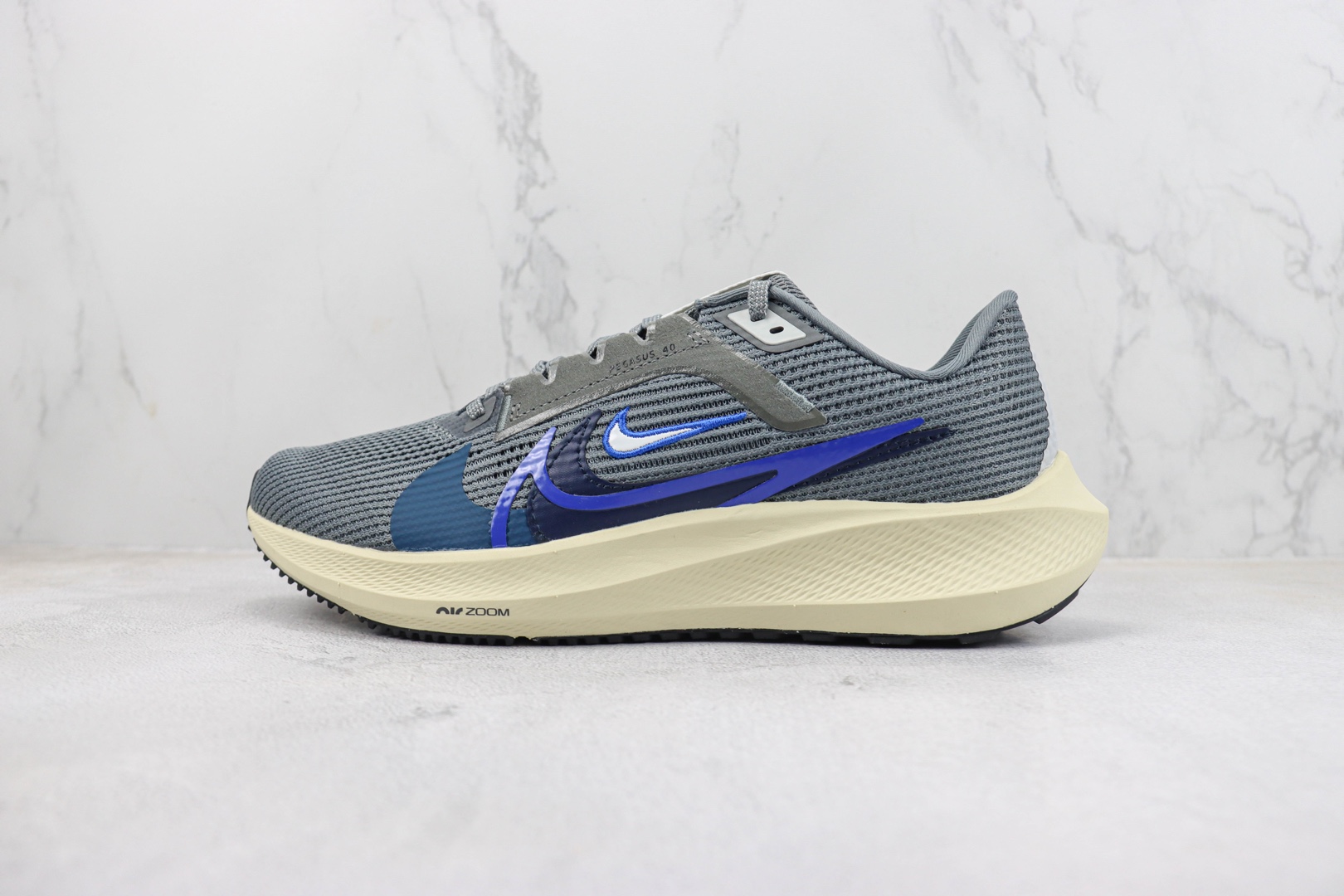 Nike Air Zoom Pegasus 40 Running Shoes - Gray/Blue, FB7179-002 - All Sizes 3 o 1h87iqo1l1v9t1na1os015hb1arl1a