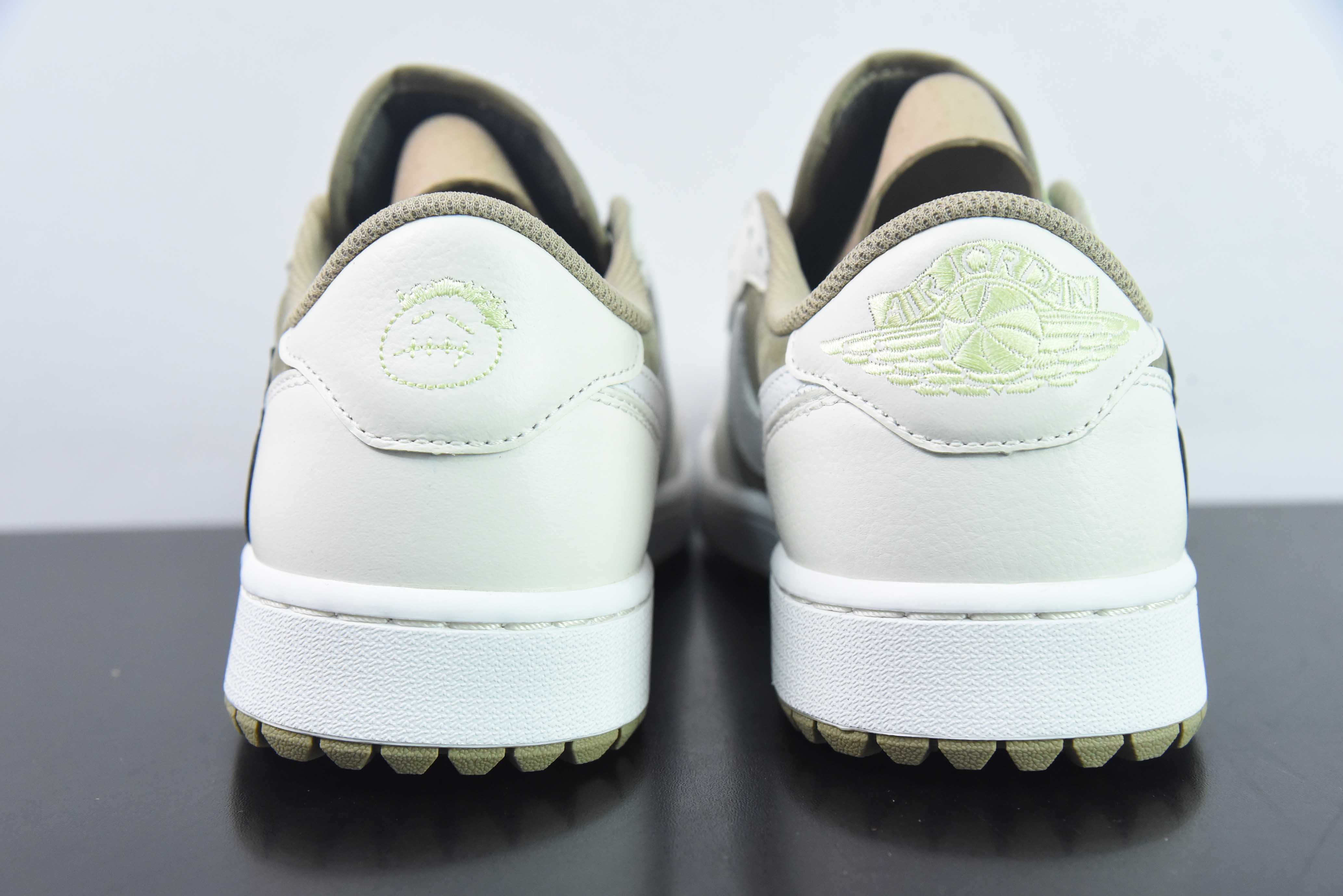 Air Jordan AJ1 Low Golf "Olive" TS联名倒钩高尔夫低帮6.0 货号：FZ3124-200