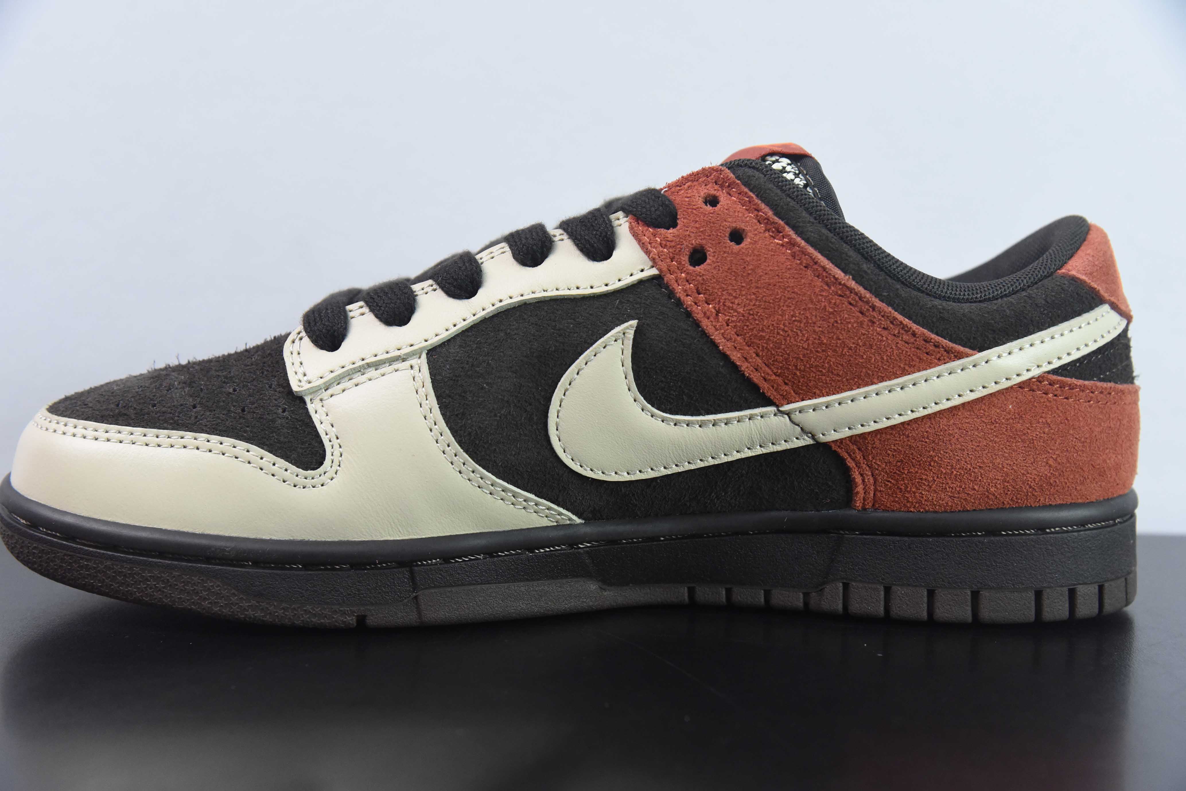 Nike Dunk Low "Red Panda"小熊猫 棕黑运动鞋 货号:FV0395 200