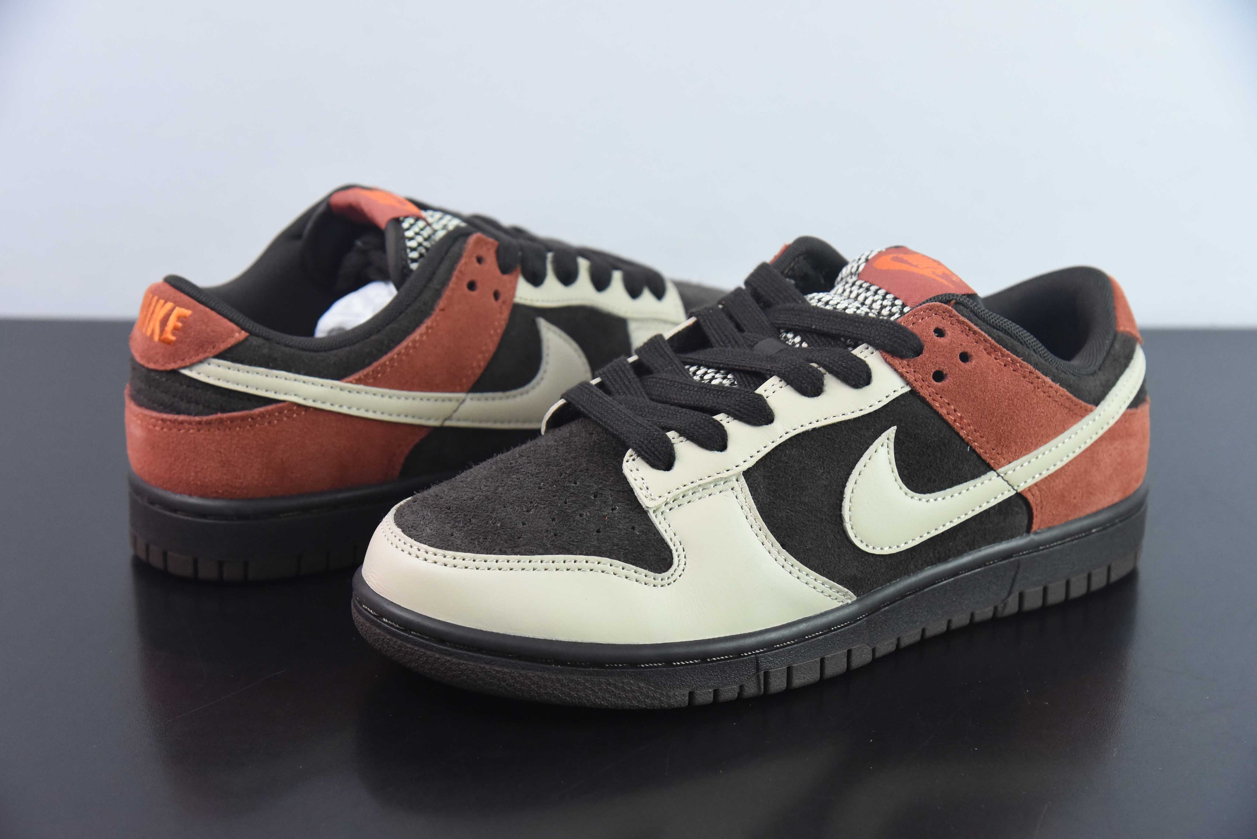 Nike Dunk Low "Red Panda"小熊猫 棕黑运动鞋 货号:FV0395 200