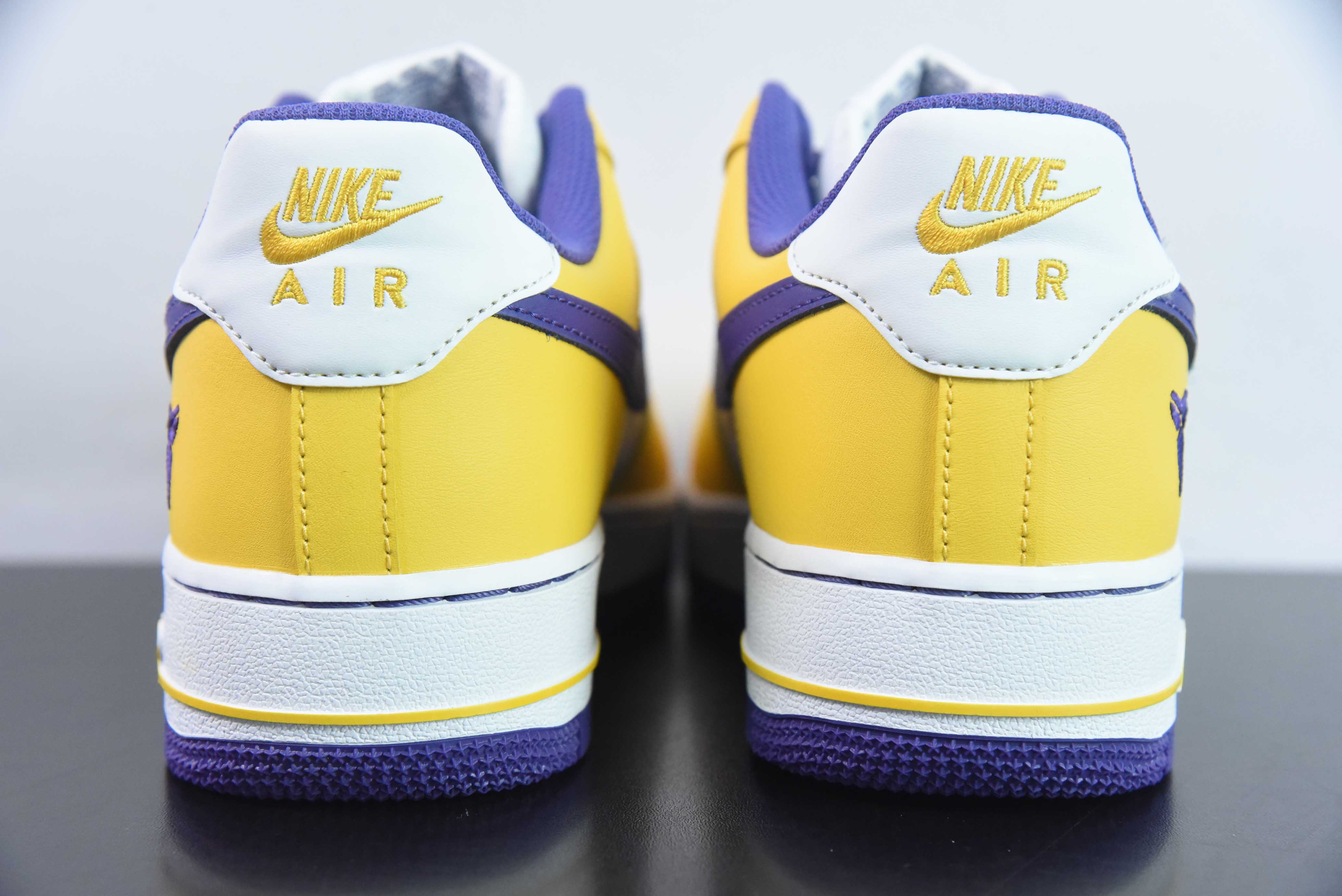 NK Air Force 1 Low Retro QS 空军一号低帮 白紫黄 紫金湖人货号:FZ1151-100