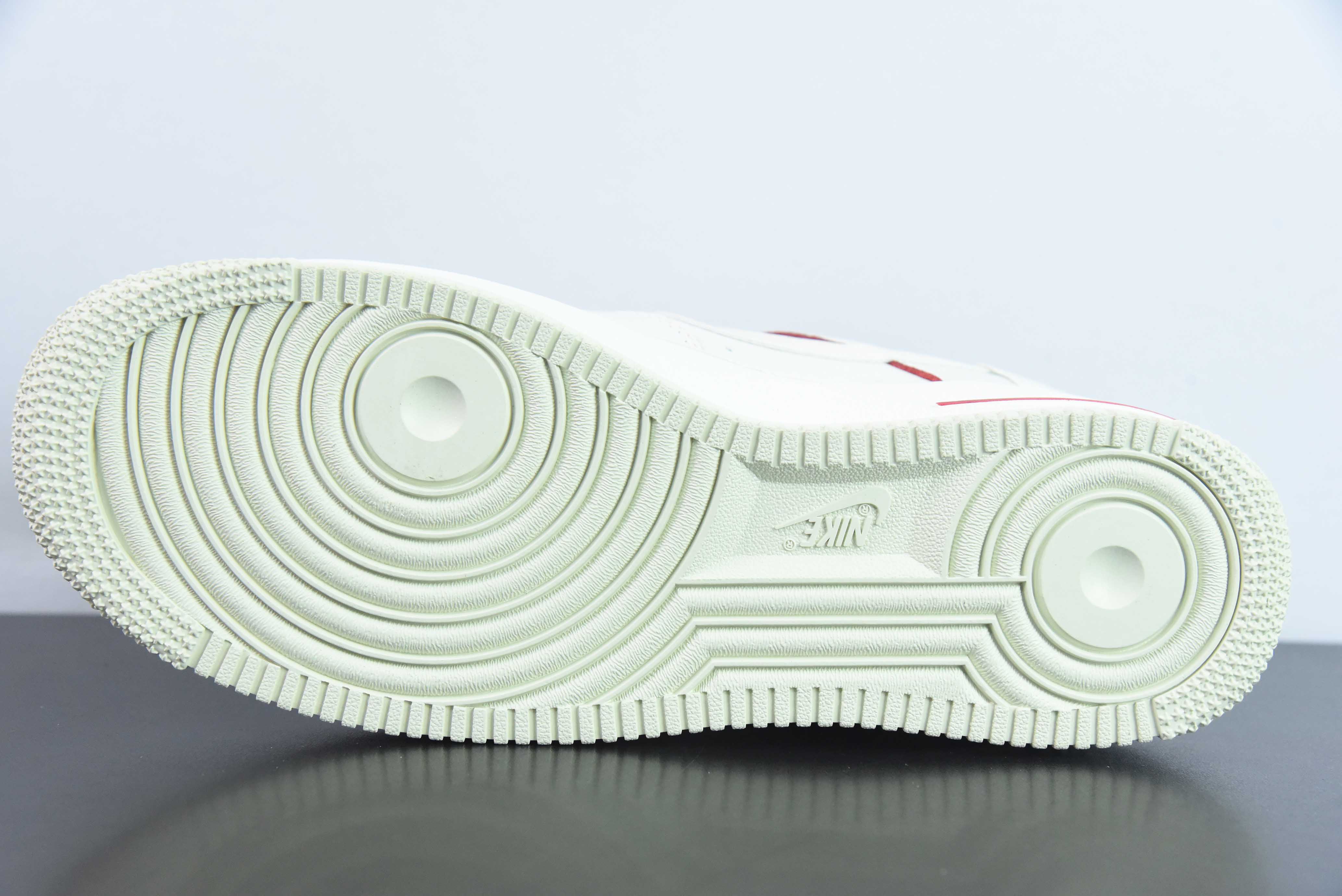 Nike Air Force 1 Low 07 x OFF WHITE 联名白红货号:PF9055 767