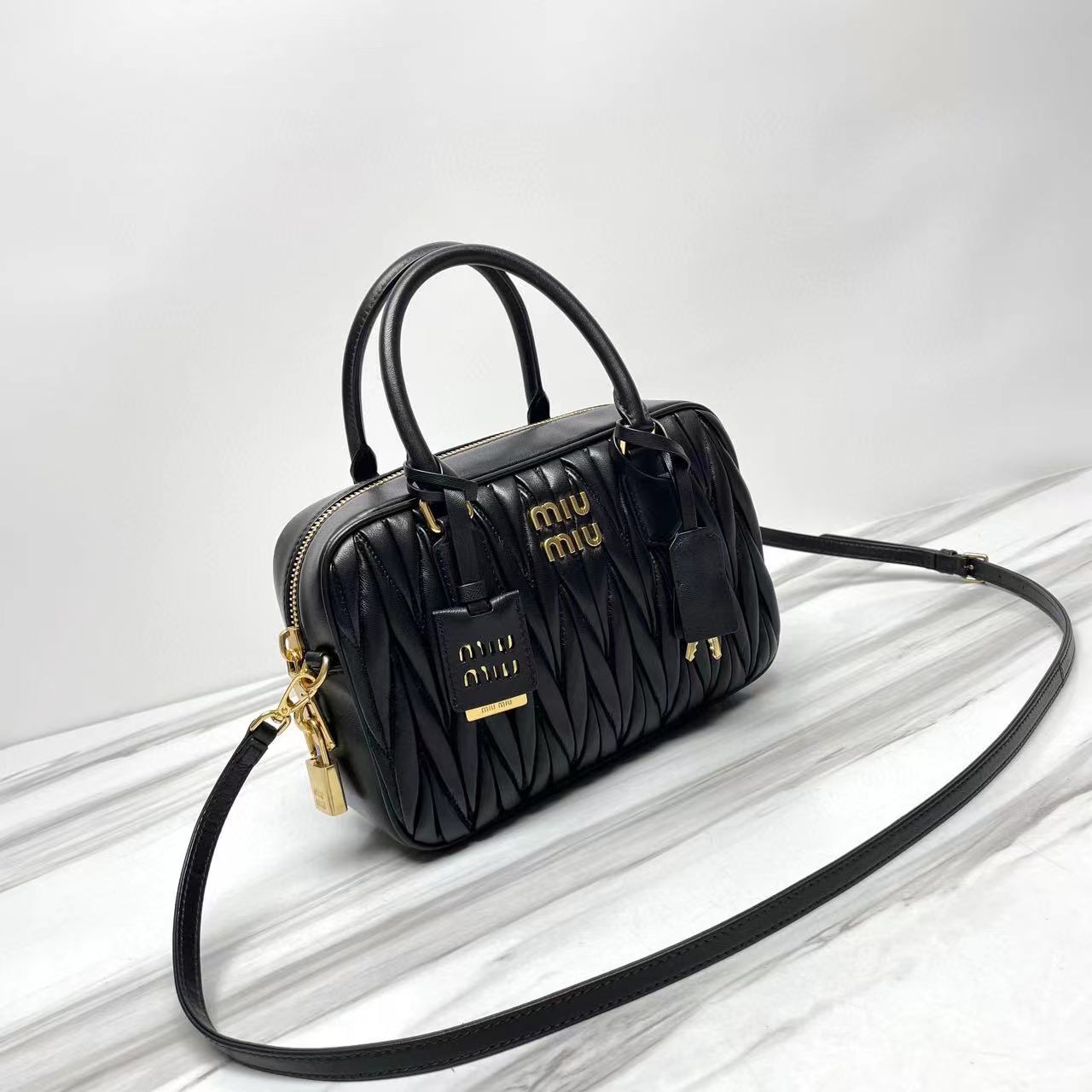 Miu Miu Luxury Designer Handbag Shoulder Crossbody Bag crafted in