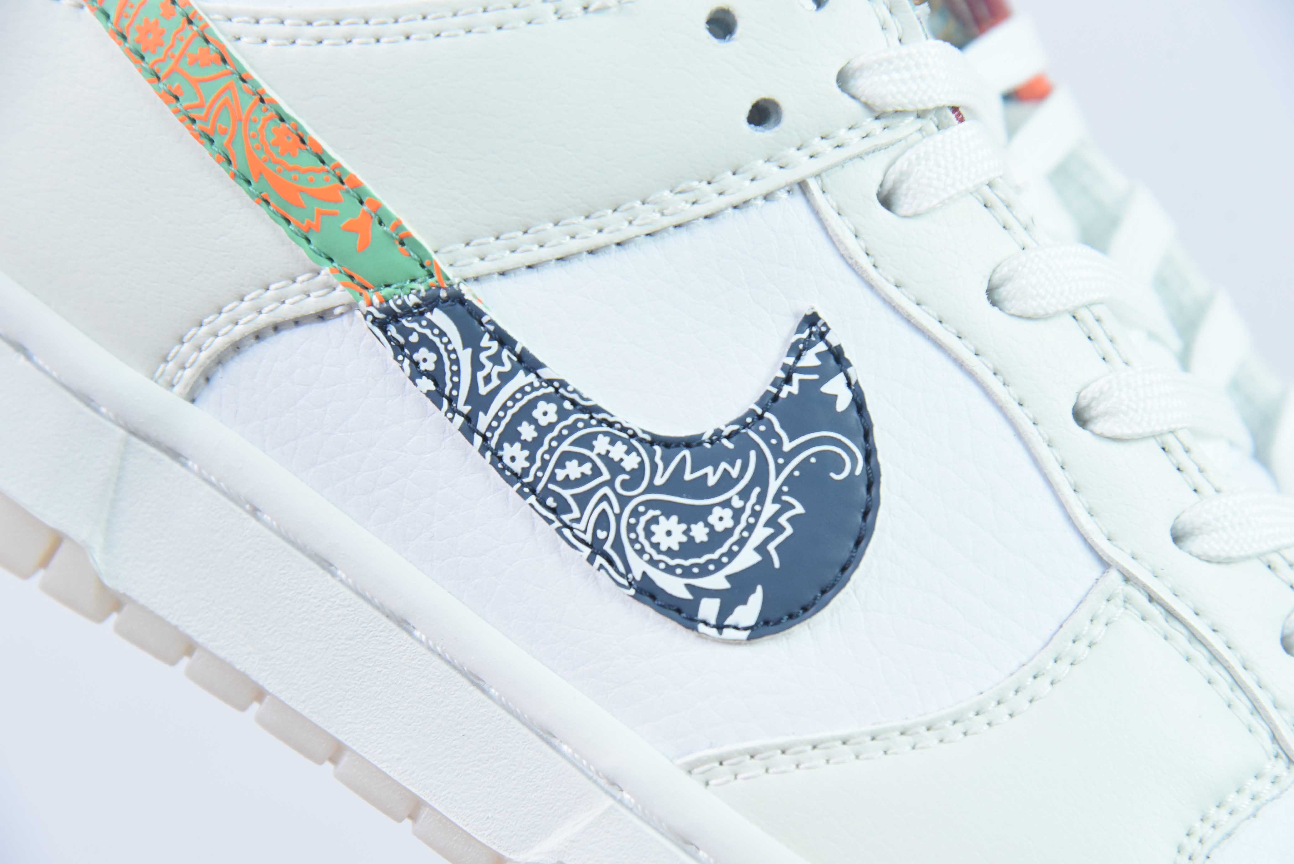 NK DUNK SB Low Decon 白色七彩运动鞋 货号：FN8913-141