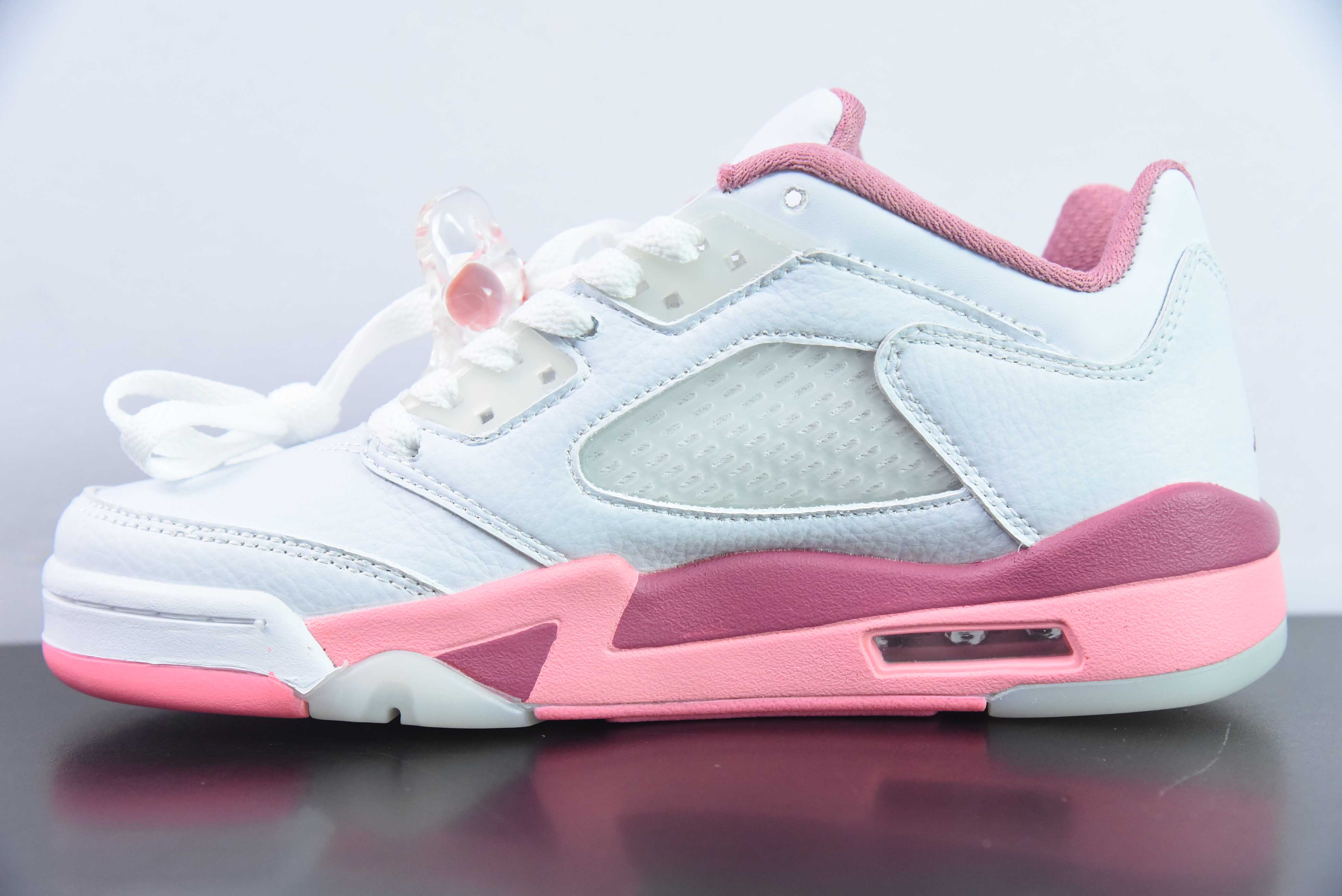 Air Jordan 5 Crafted For Her 白粉 货号:DX4390-116 aj5白粉低帮