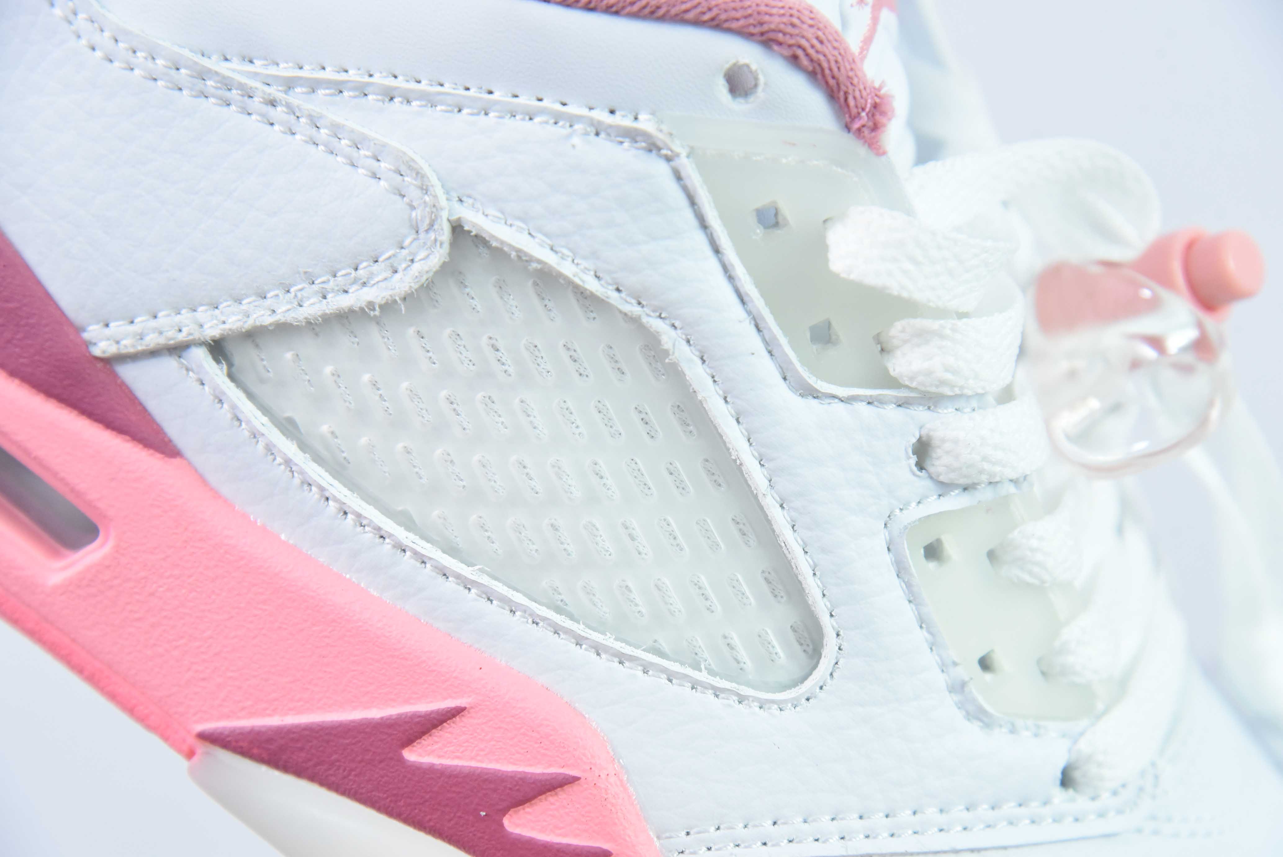Air Jordan 5 Crafted For Her 白粉 货号:DX4390-116 aj5白粉低帮