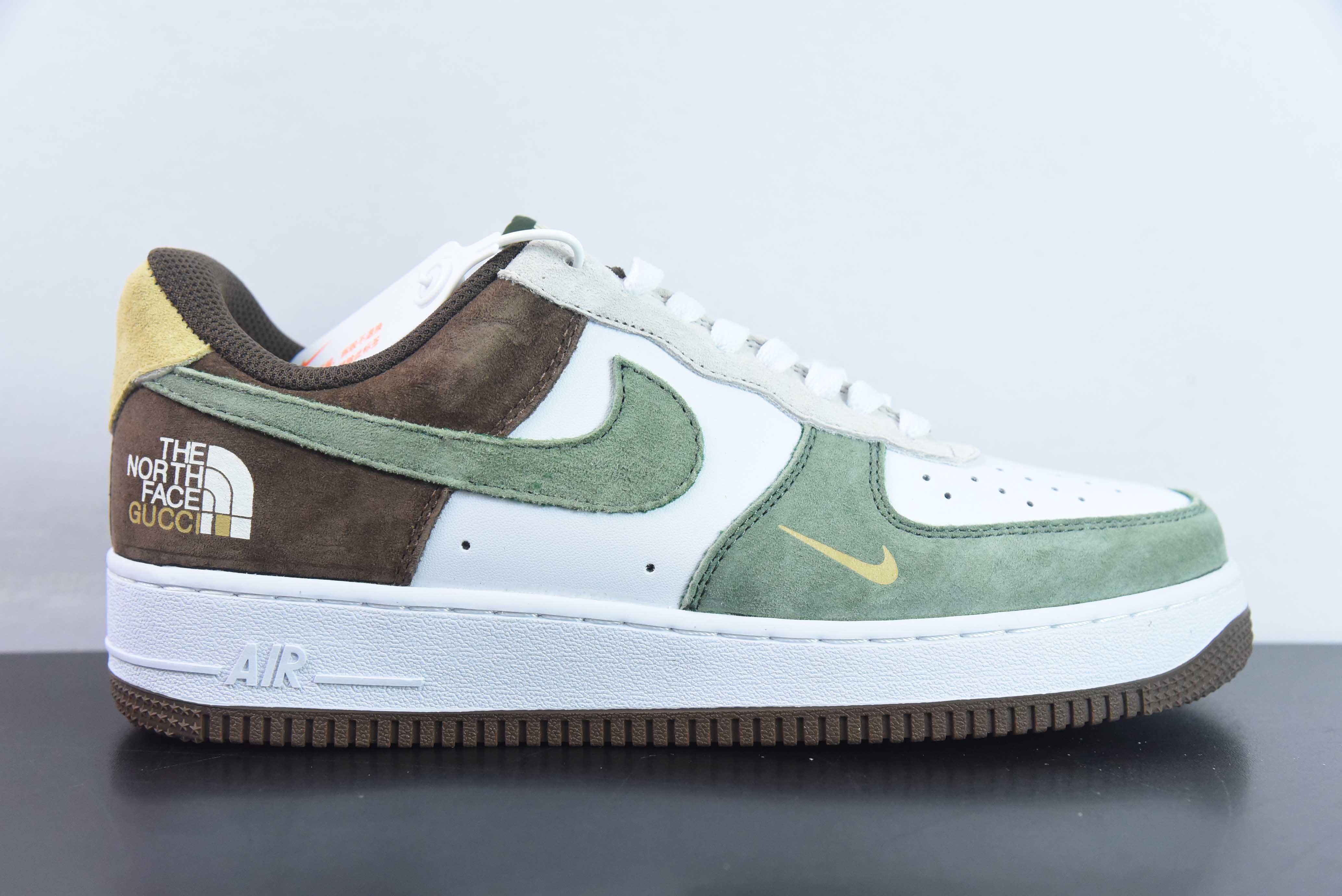 Nike Air Force 1 Low 07 x The North Face 拼接北面 货号:BS9055-811