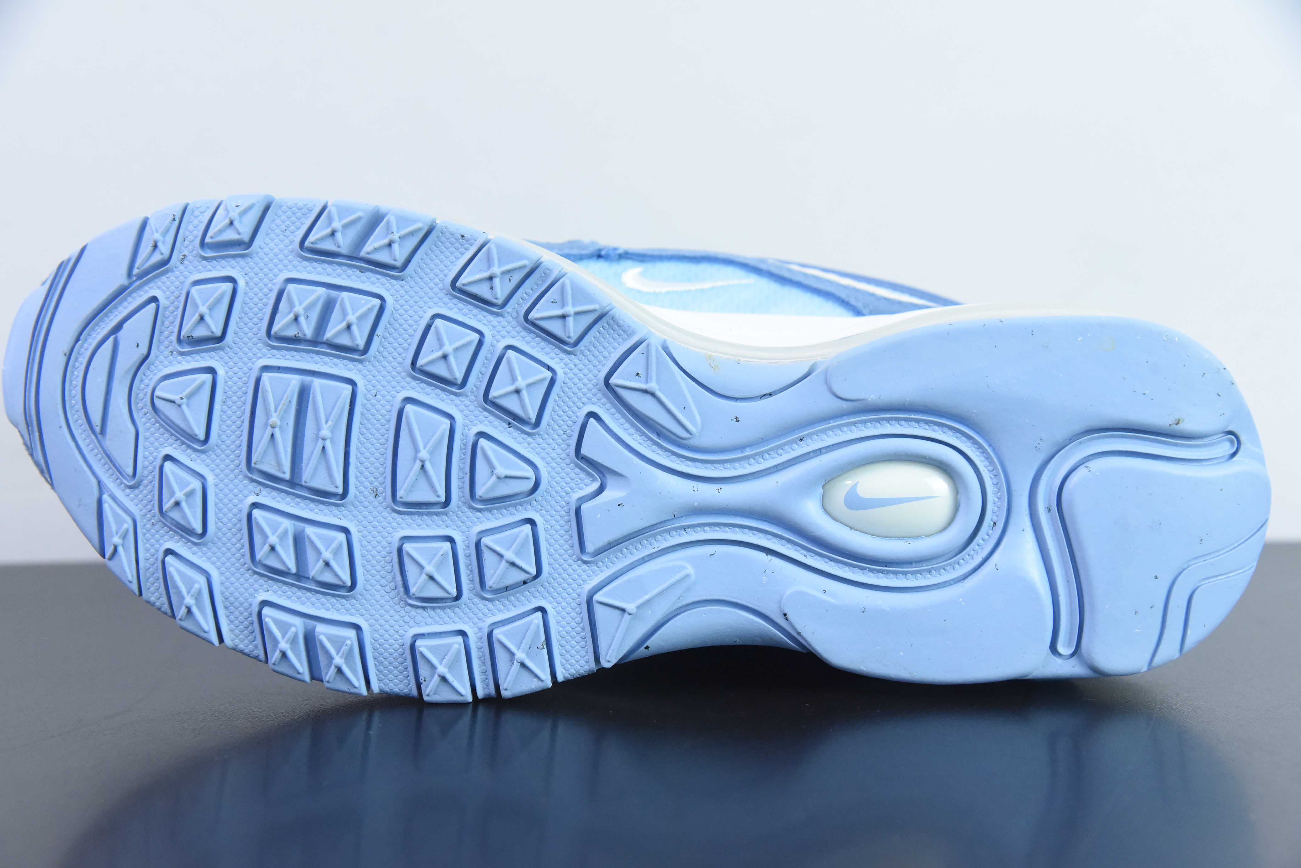 NK Air Max 97 OG 子弹 雾霾蓝笑脸 货号：BQ9130-400