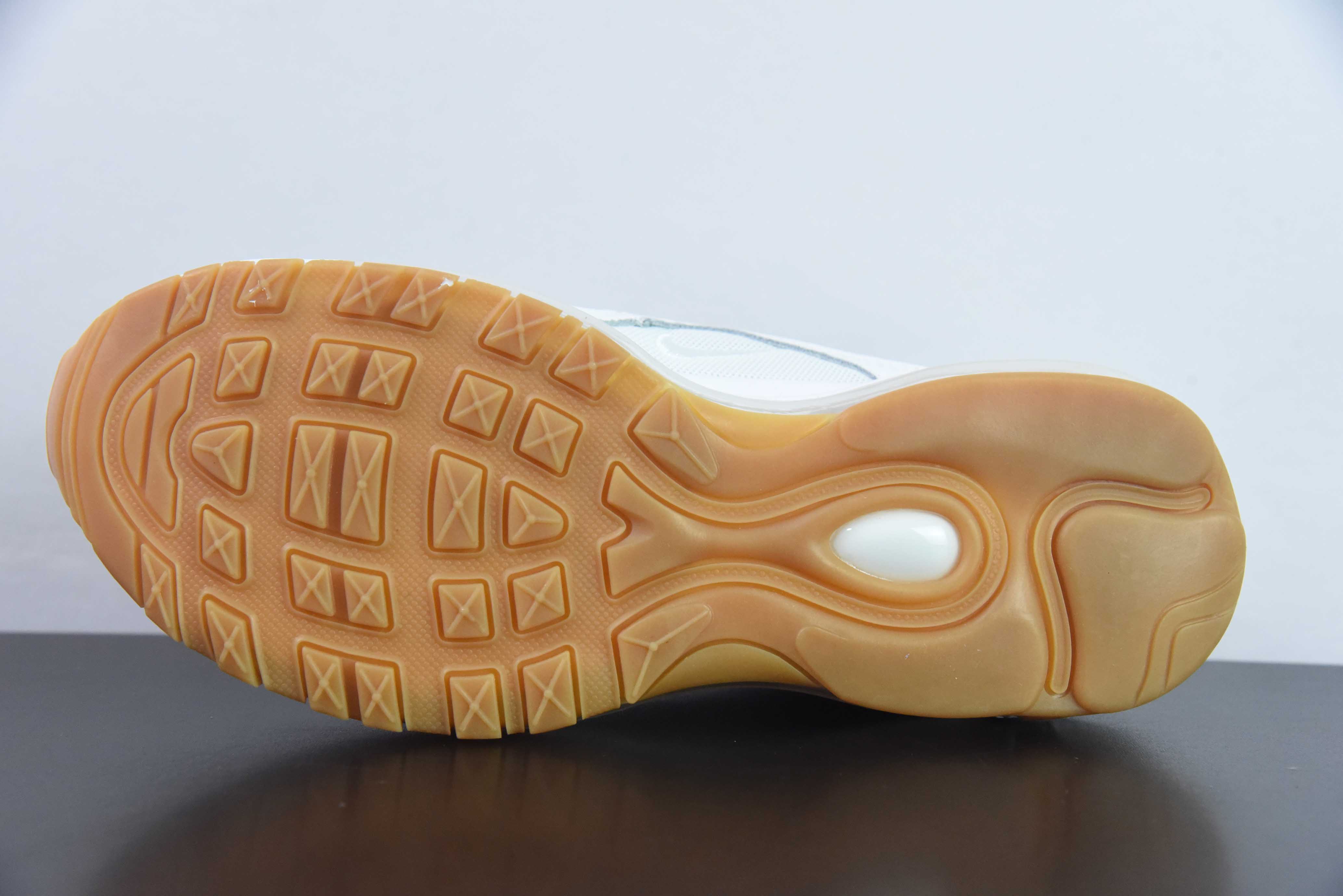 NK Air Max 97 OG 子弹 雾霾蓝笑脸 货号：DJ2740-100