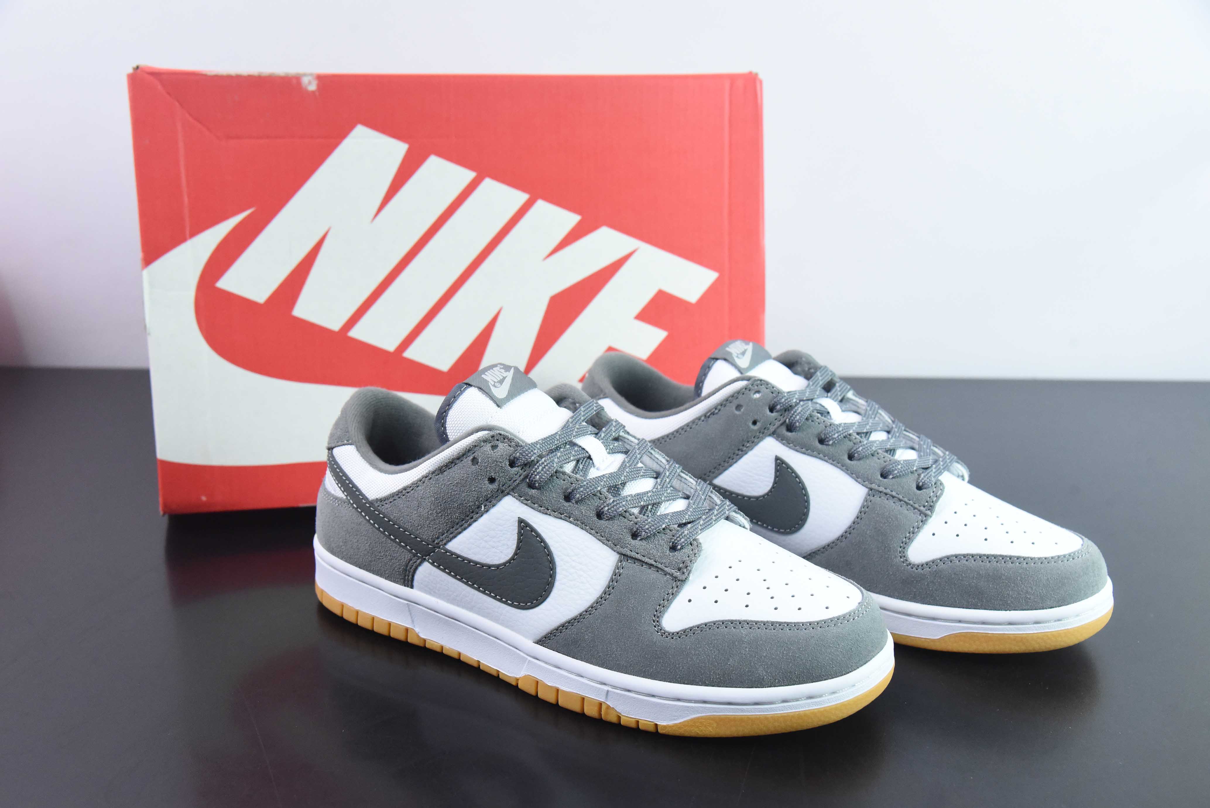 Nike Dunk Low "Grey Gum"灰白生胶low运动鞋FV0389-100