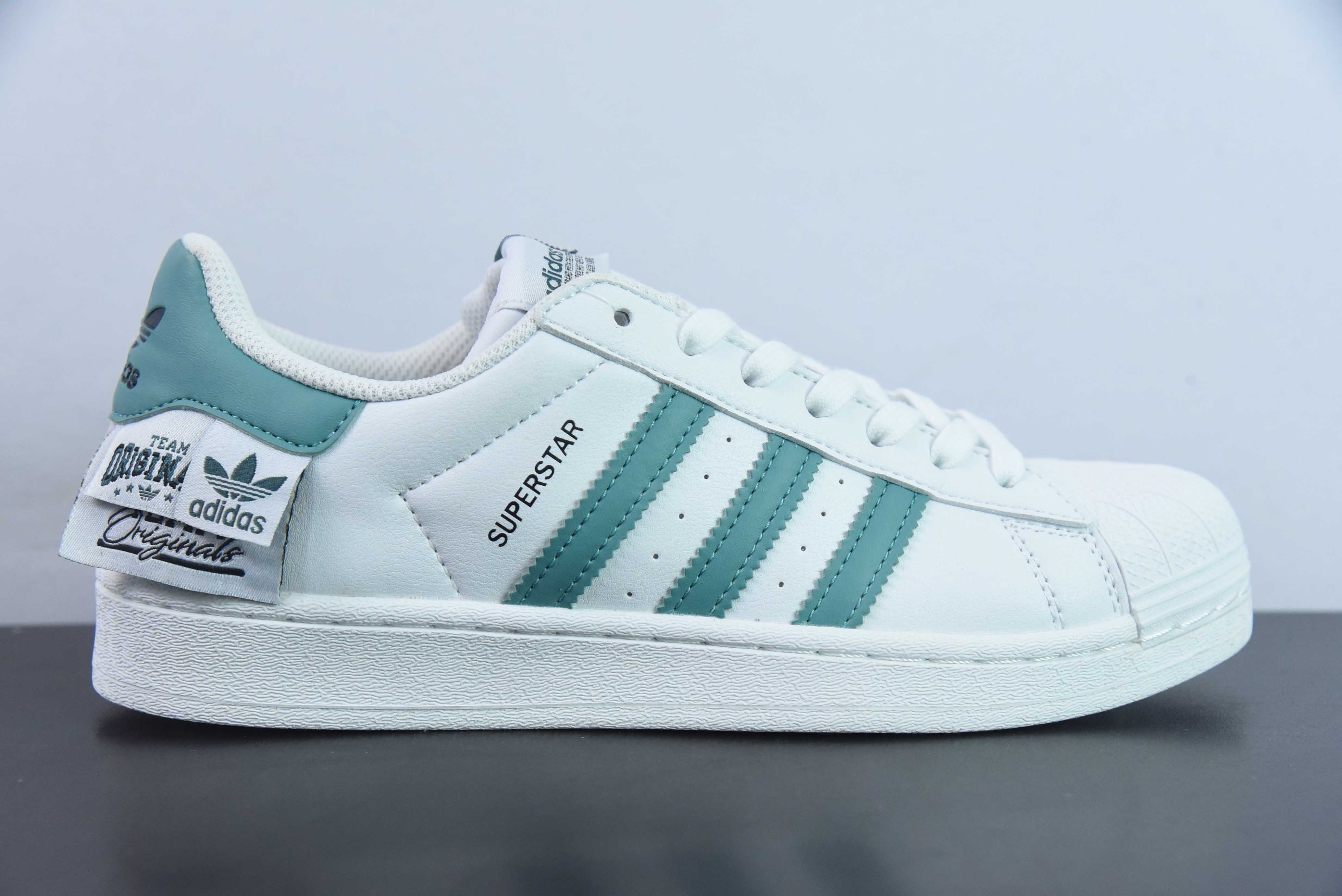 TSSX39679320 Adidas trébol Adidas Originals Superstar cabeza de concha personalizado cambio de color, caña ba…