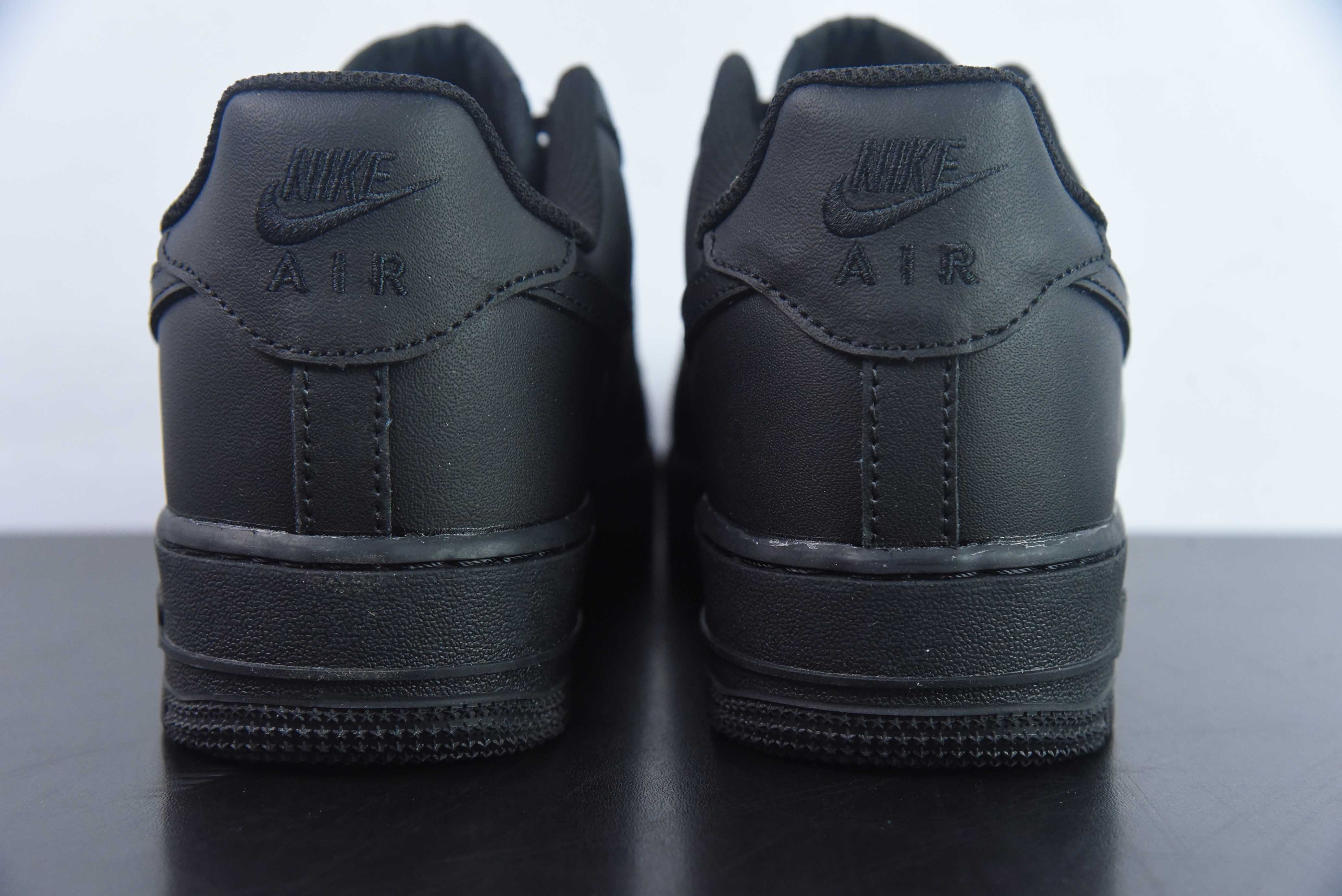 Nike Air Force 1 Low 空军一号低帮百搭休闲运动板鞋 黑武士纯黑 货号:DD8959-001
