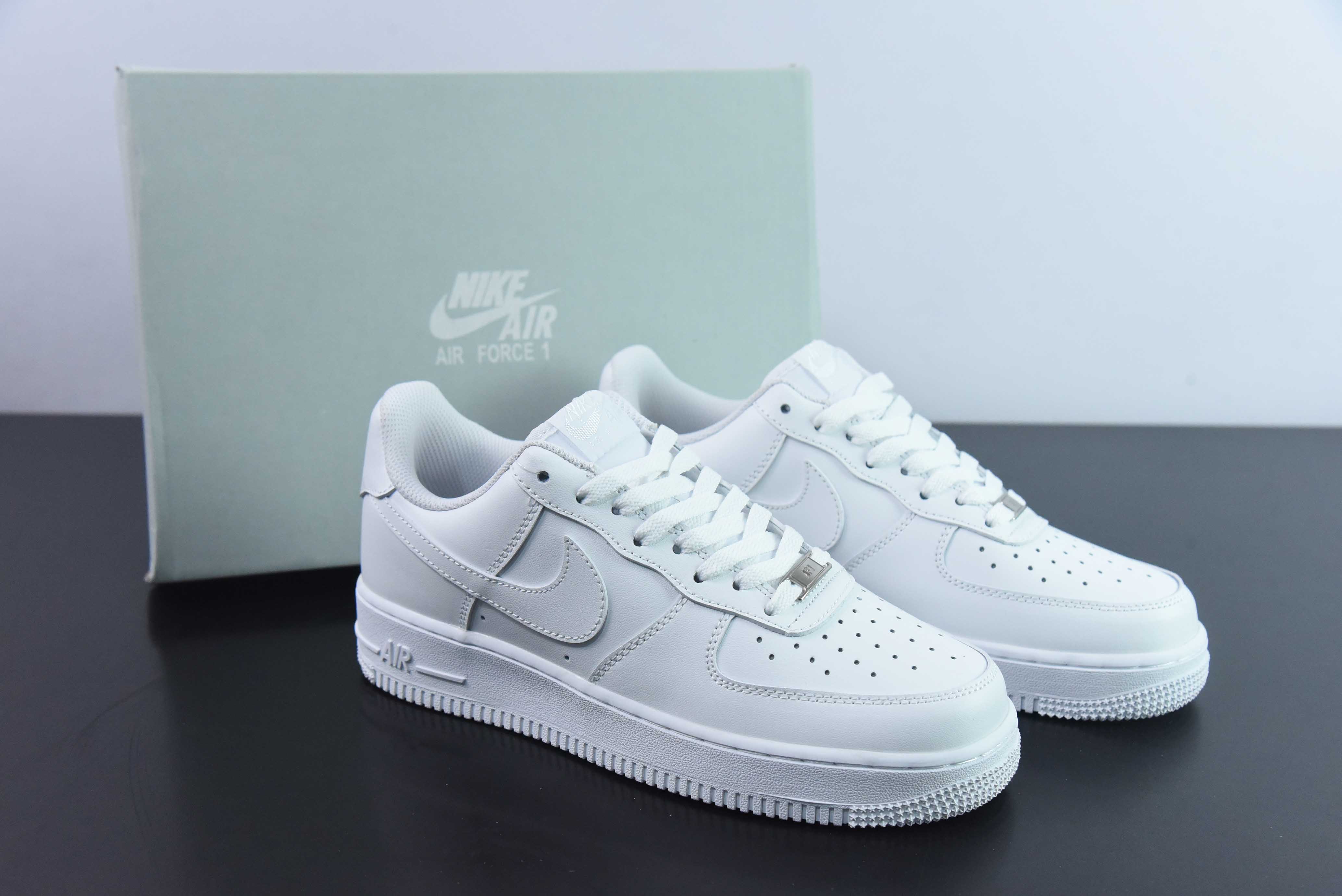 Nike Air Force 1 Low 空军一号低帮百搭休闲运动板鞋 纯白经典 货号:CW2288-111