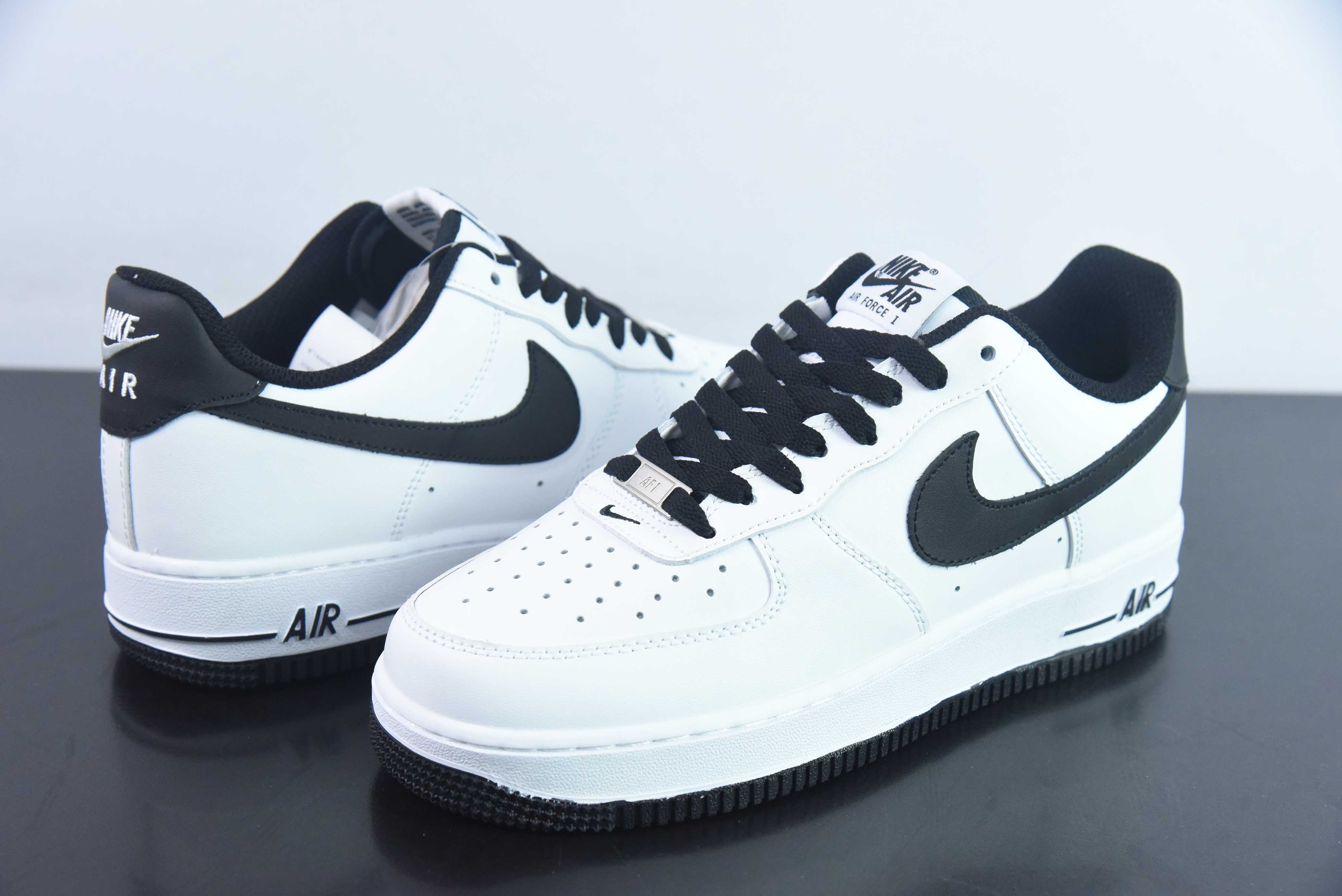 Nike Air Force 1 Low 空军一号低帮百搭休闲运动板鞋 黑白 货号:DH7561-102