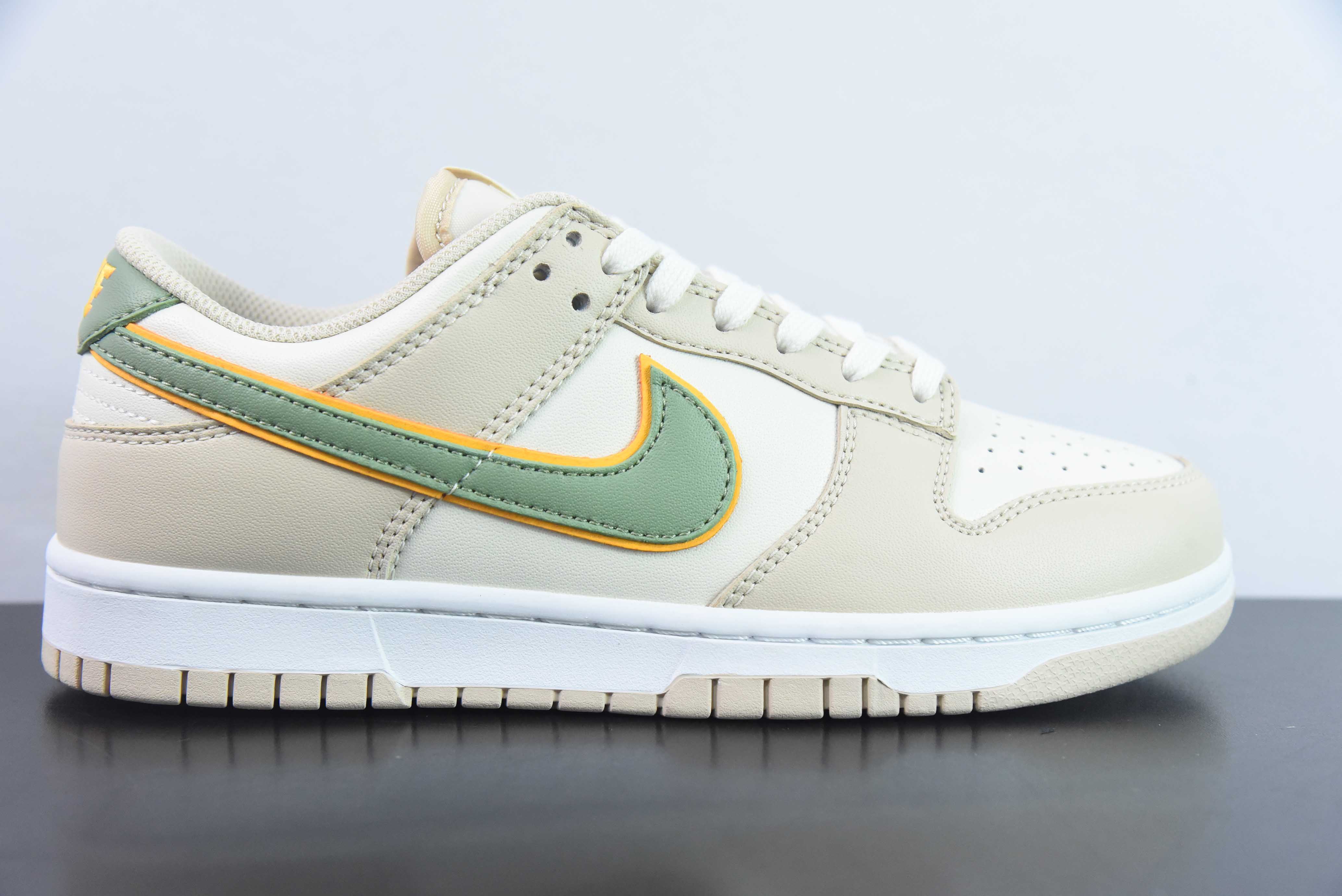 Nike SB Dunk Low Light Tan黄绿色 小清新 货号:FQ6869 131