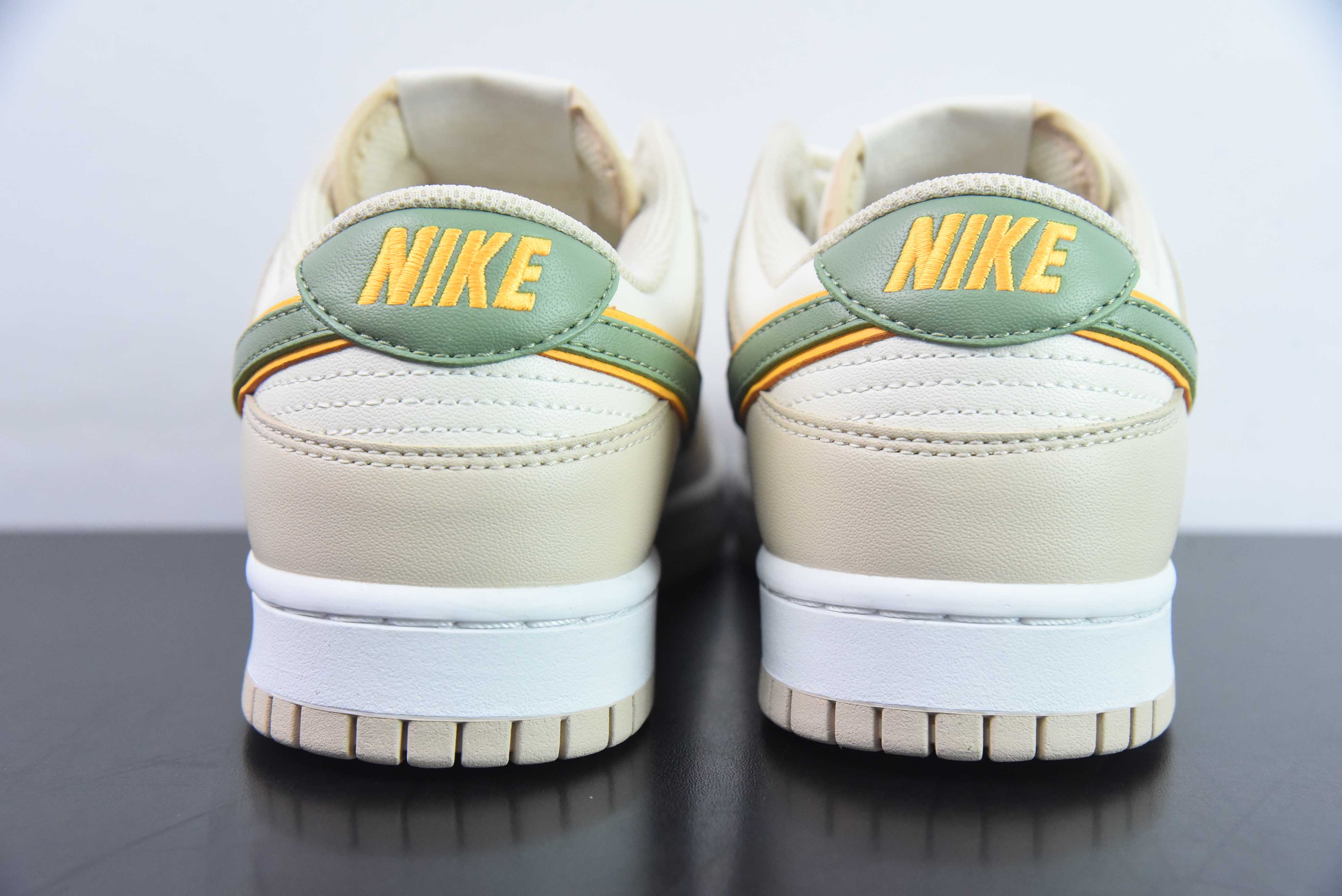 Nike SB Dunk Low Light Tan黄绿色 小清新 货号:FQ6869 131