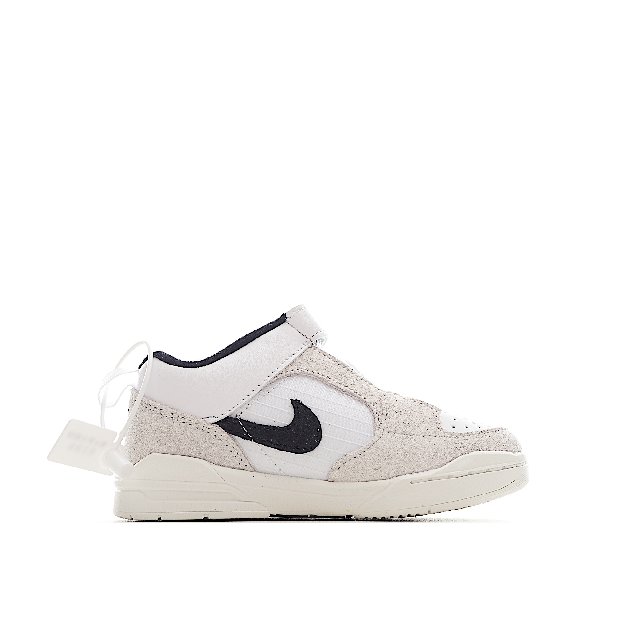 图片[3]-NK Jordan 90 儿童休闲鞋 NK Jordan 90 运动童鞋专为小宝贝打造，兼具舒适脚感与出众格调。鞋款从A1和AJ5中汲取设计灵感，是小宝贝日常玩耍的理想之选。鞋面采用结实皮革和合成材质，舒适耐穿，助力轻松玩乐。 尺码：小童24-27 大童28-37.5 货号：小童：3100 大童：5100-选品中心