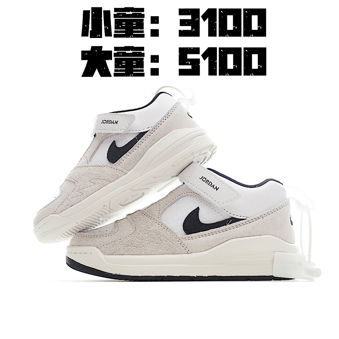 图片[4]-NK Jordan 90 儿童休闲鞋 NK Jordan 90 运动童鞋专为小宝贝打造，兼具舒适脚感与出众格调。鞋款从A1和AJ5中汲取设计灵感，是小宝贝日常玩耍的理想之选。鞋面采用结实皮革和合成材质，舒适耐穿，助力轻松玩乐。 尺码：小童24-27 大童28-37.5-选品中心