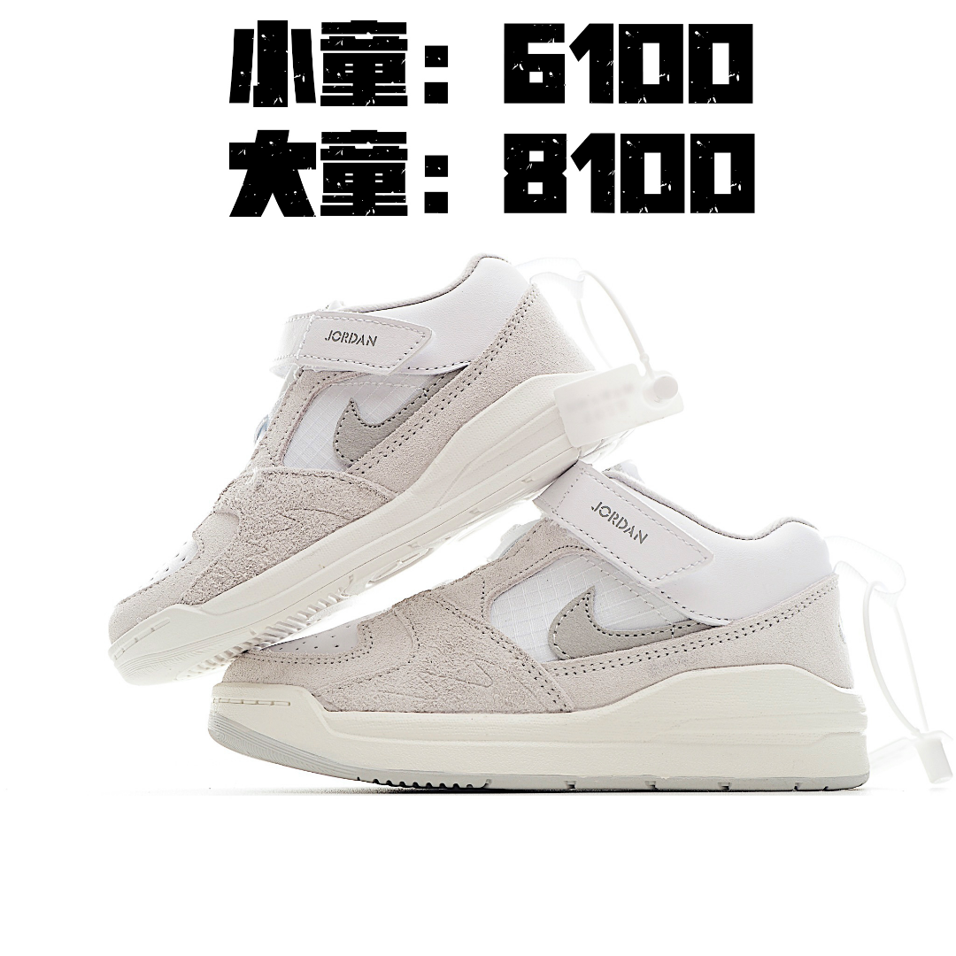 图片[3]-NK Jordan 90 儿童休闲鞋 NK Jordan 90 运动童鞋专为小宝贝打造，兼具舒适脚感与出众格调。鞋款从A1和AJ5中汲取设计灵感，是小宝贝日常玩耍的理想之选。鞋面采用结实皮革和合成材质，舒适耐穿，助力轻松玩乐。 尺码：小童24-27 大童28-37.5-选品中心