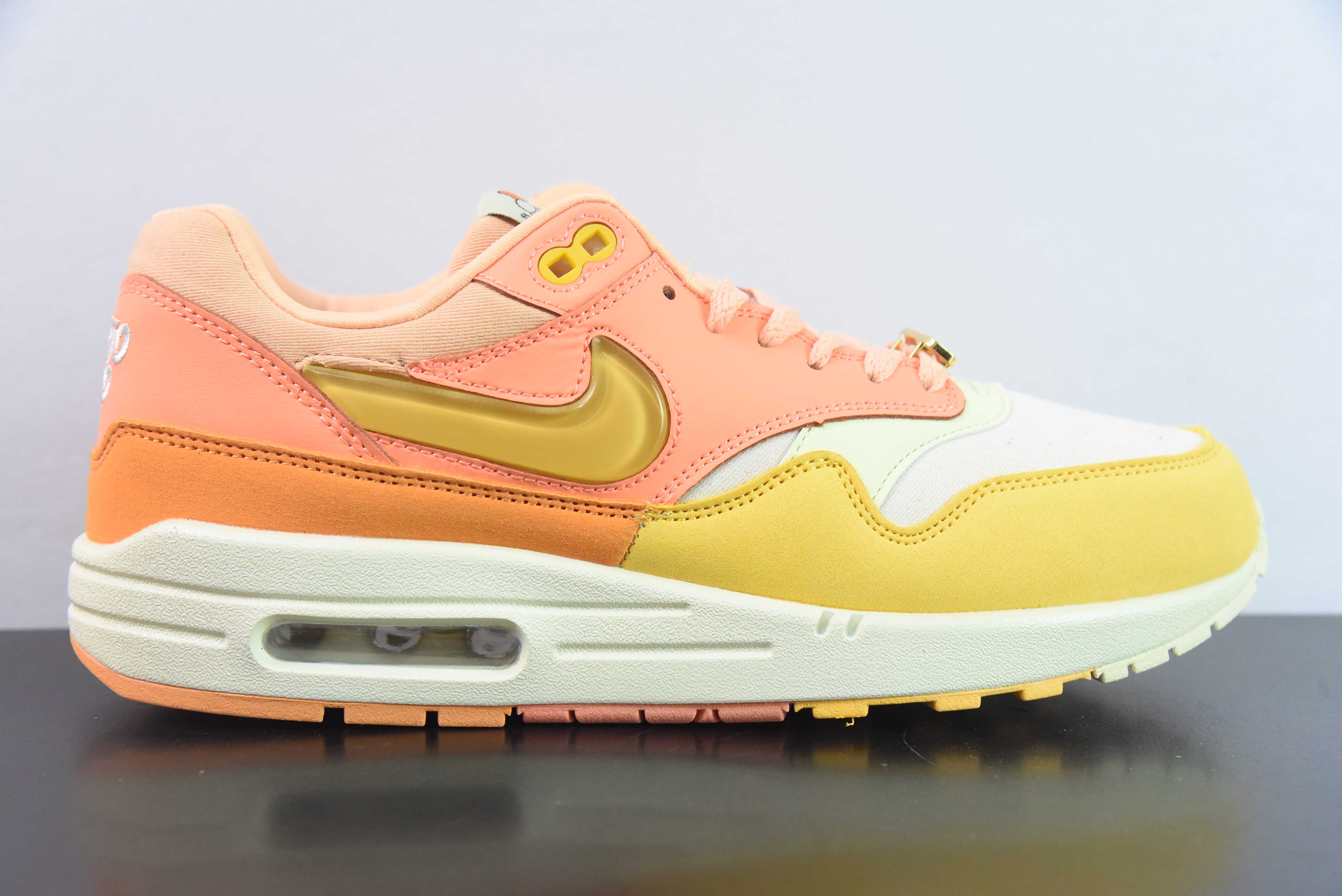 QAJC95710030 Puerto Rico x Nike Air Max 1 "Blue Gale" zapatillas de running casuales con amortiguación de aire retro, c…