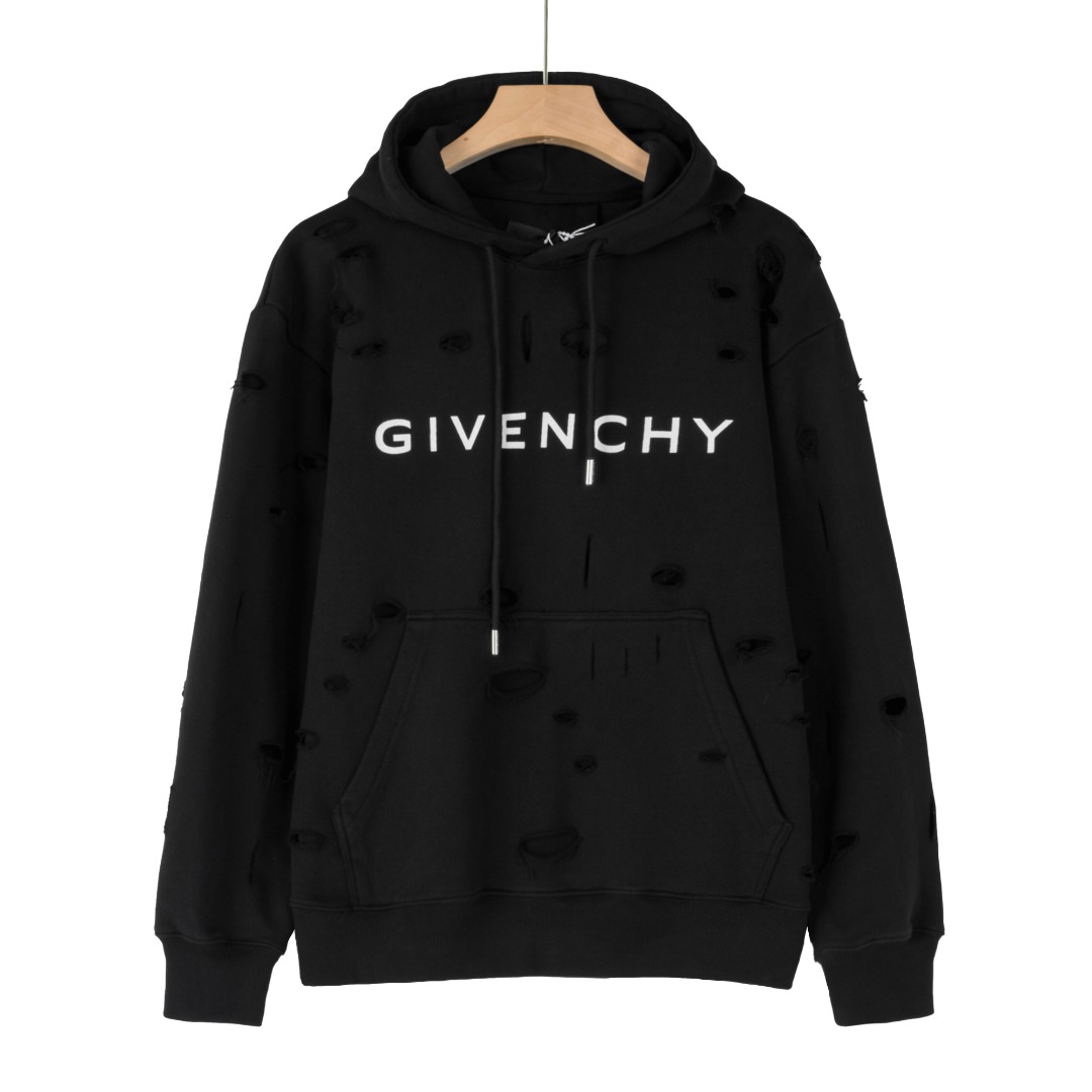 Givenchy Clothing Hoodies Printing Cotton Vintage Hooded Top