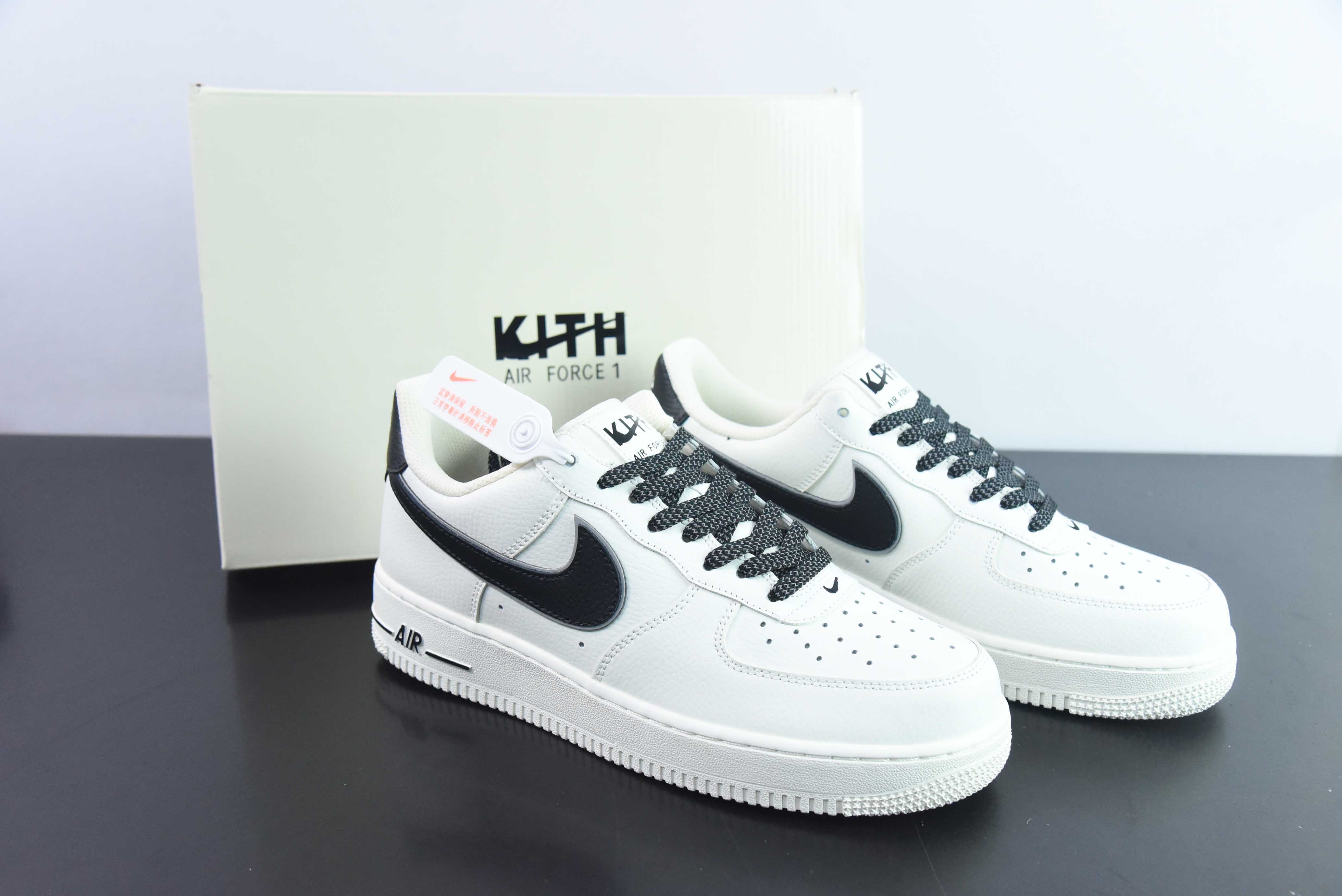 Air Force 1 Low NYC米白黑 空军一号低帮休闲运动板鞋 货号:NY9668-235