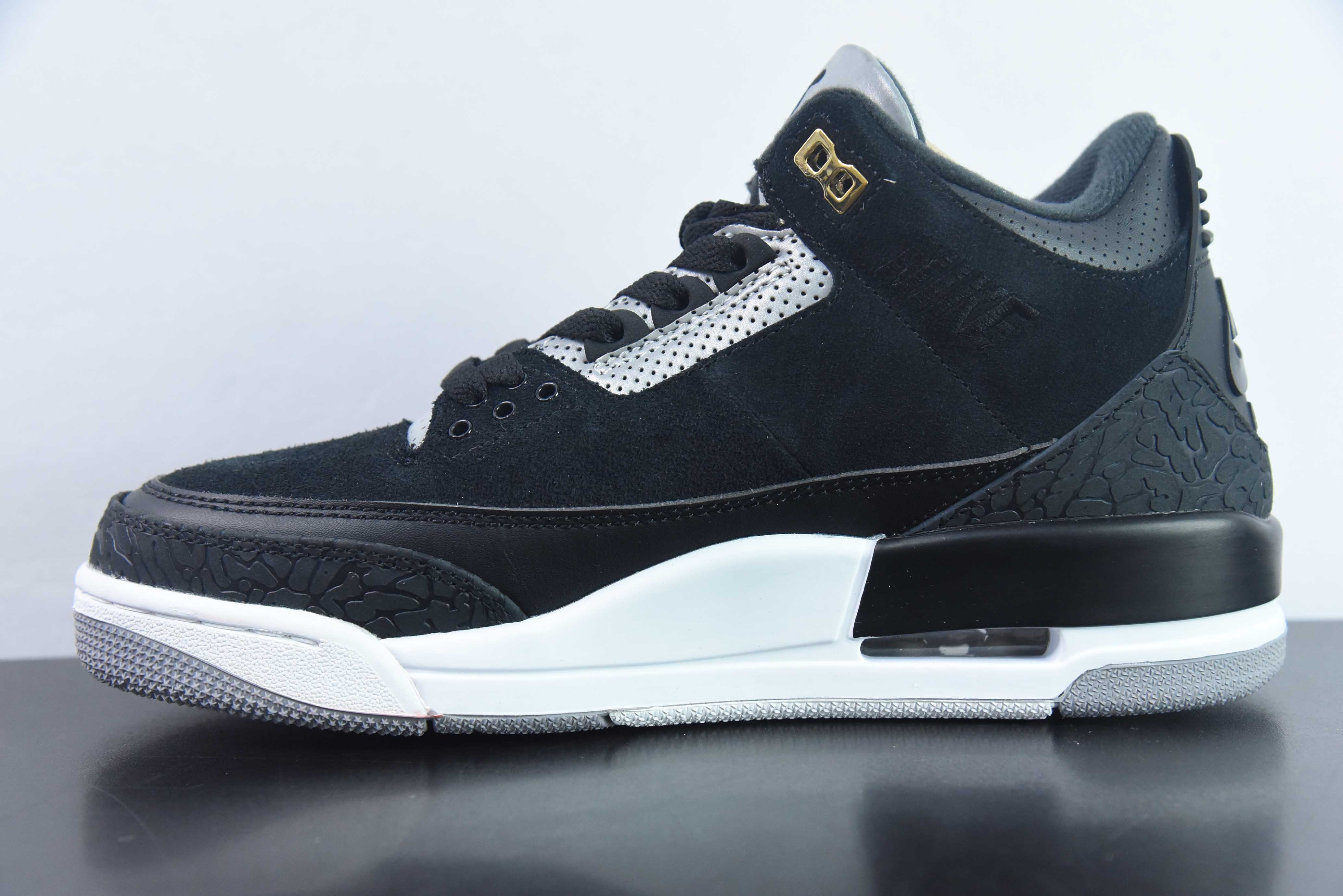 Air Jordan 3 Retro Tinker AJ3 黑灰运动鞋配色 货号：CK4348-007