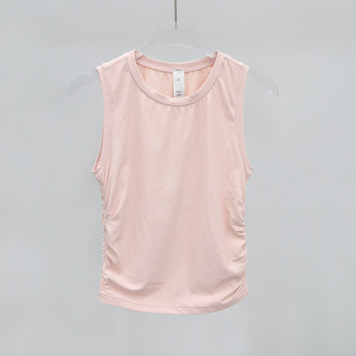 Lululemon All It Takes tank everyday light blue and white yoga