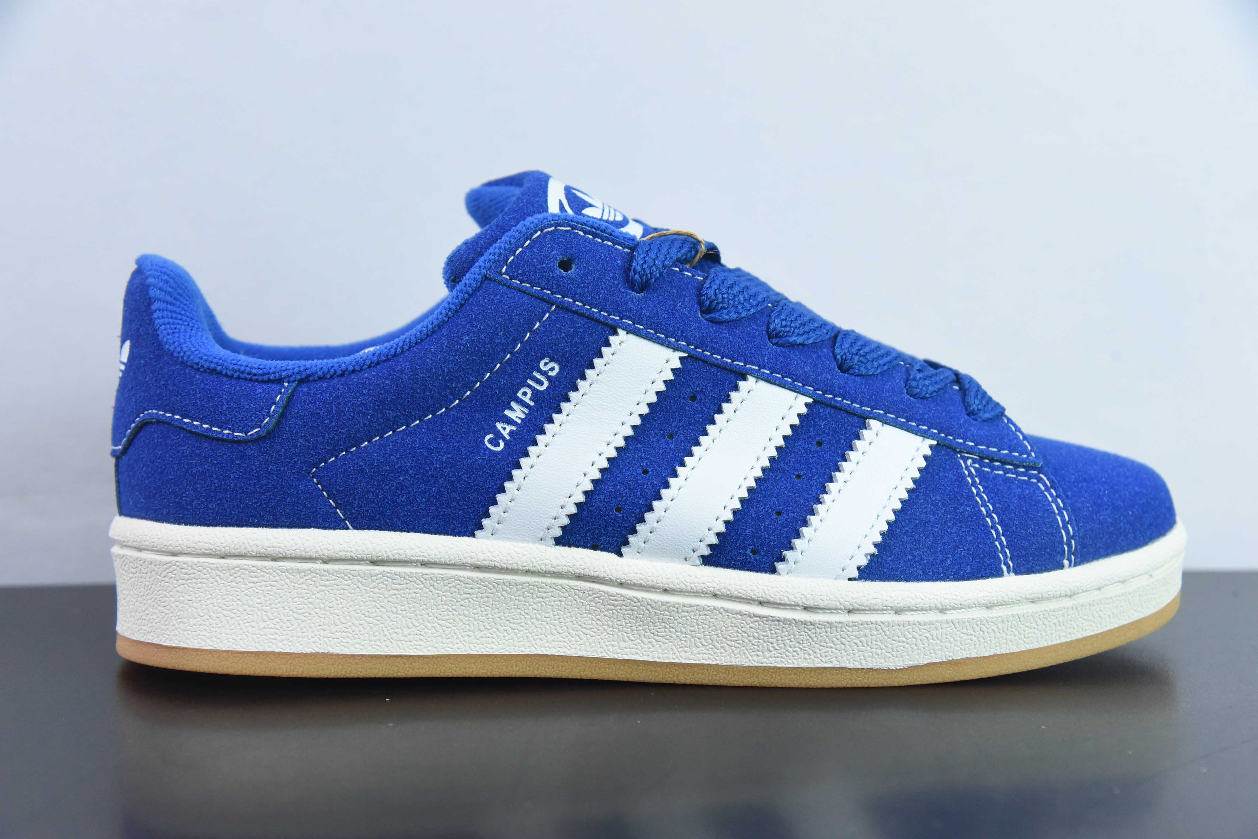 DAJG57318424 AD Originals Campus 00s serie colegial zapatillas pan, azul marino blanco, clásicas retro de cañ…