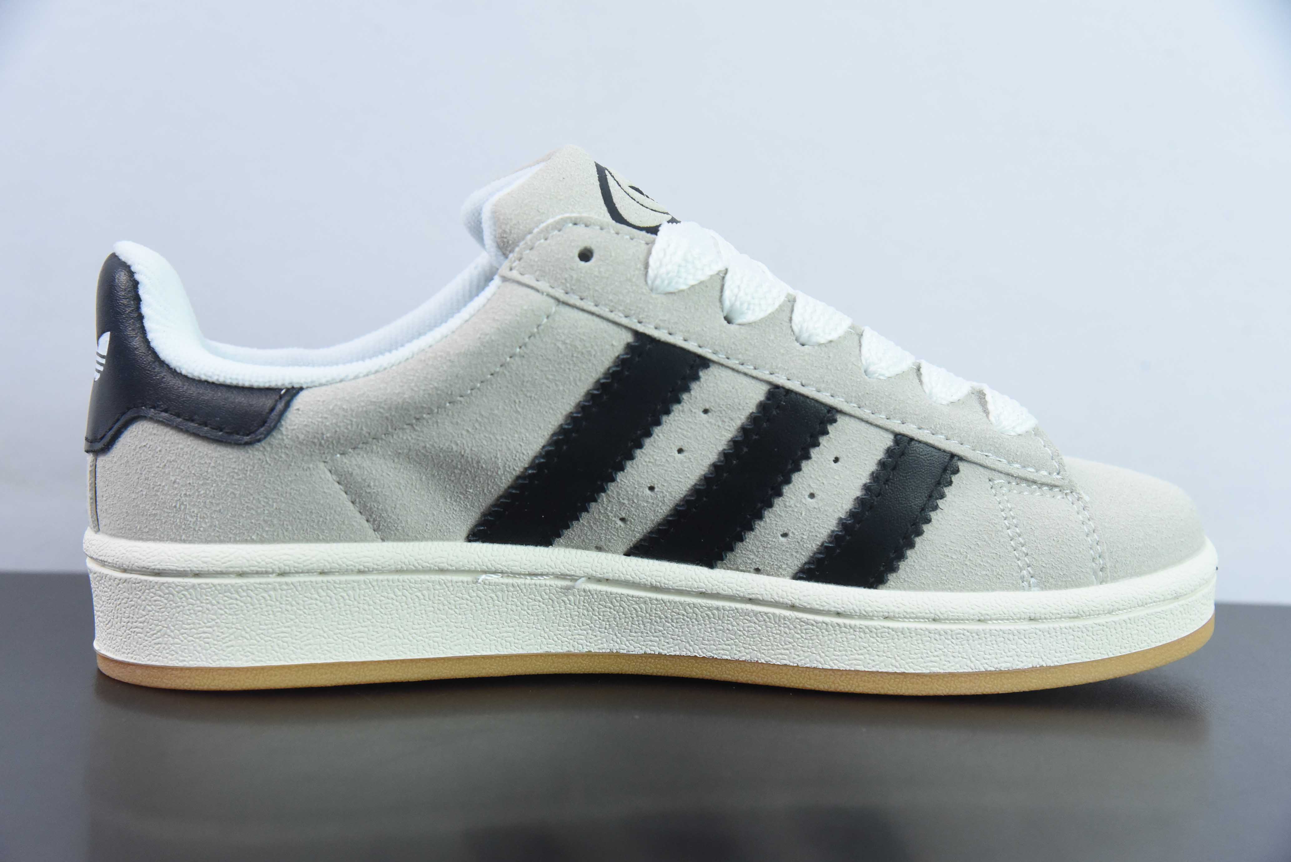 DAJG57318424 AD Originals Campus 00s serie colegial zapatillas pan, gris negro blanco, clásicas retro de caña…