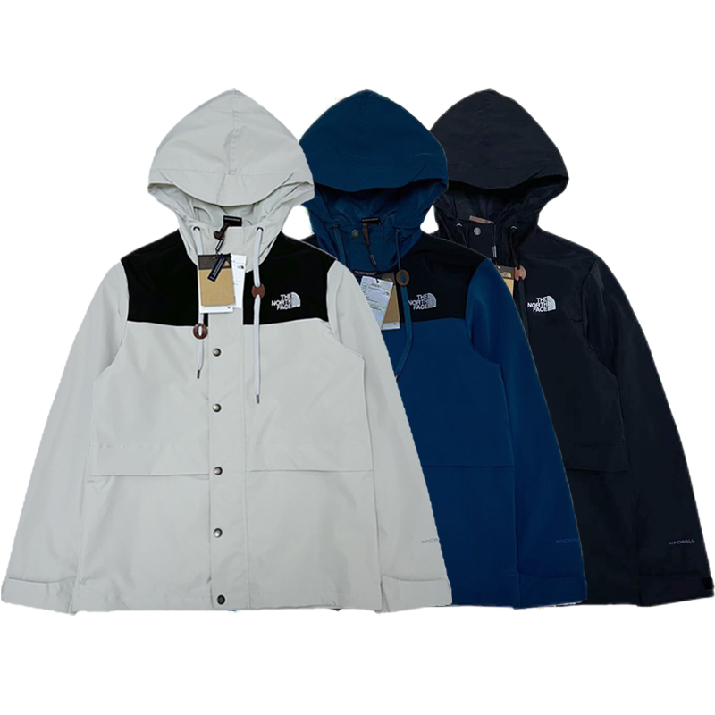 The North Face Wholesale
 Clothing Coats & Jackets Black White Fabric Fashion