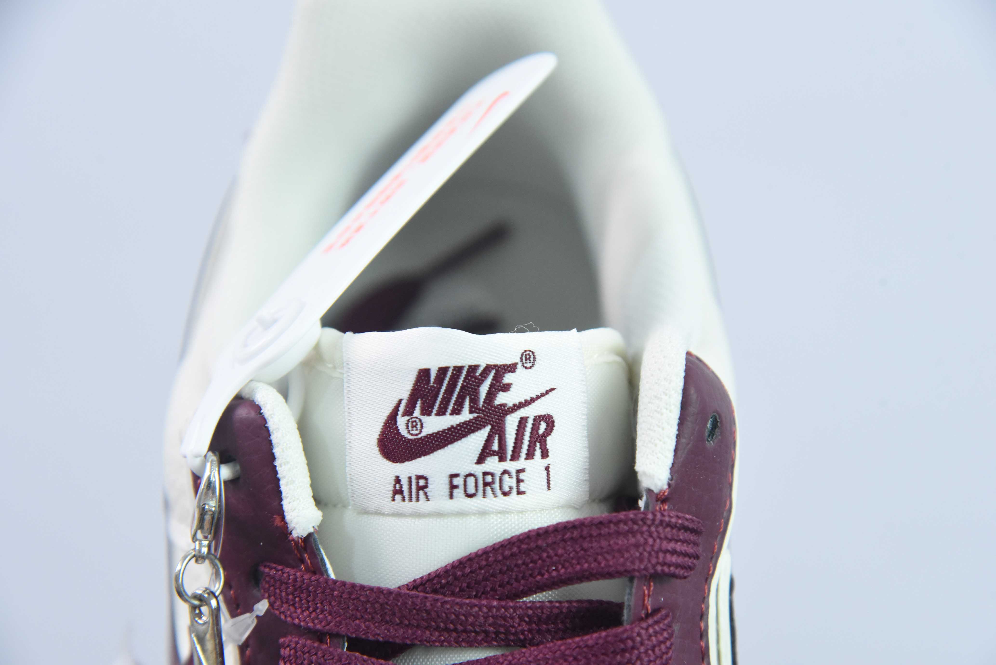 Nike Air Force 1 Low 07 40th 白酒红运动鞋 货号：JF1983 551