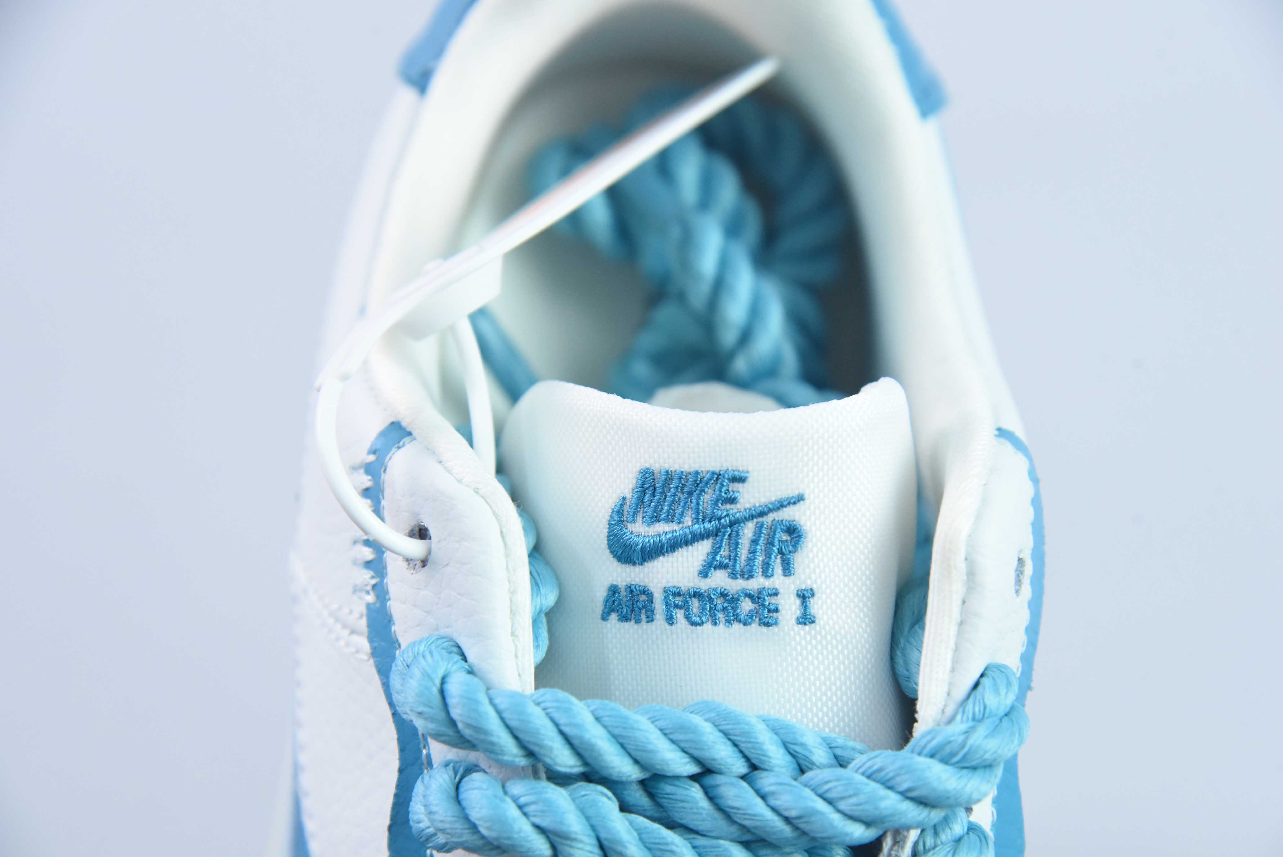 Nike Air Force 1 Low 07 PLT.AF.ORM 白蓝运动鞋 货号：DJ9946 111