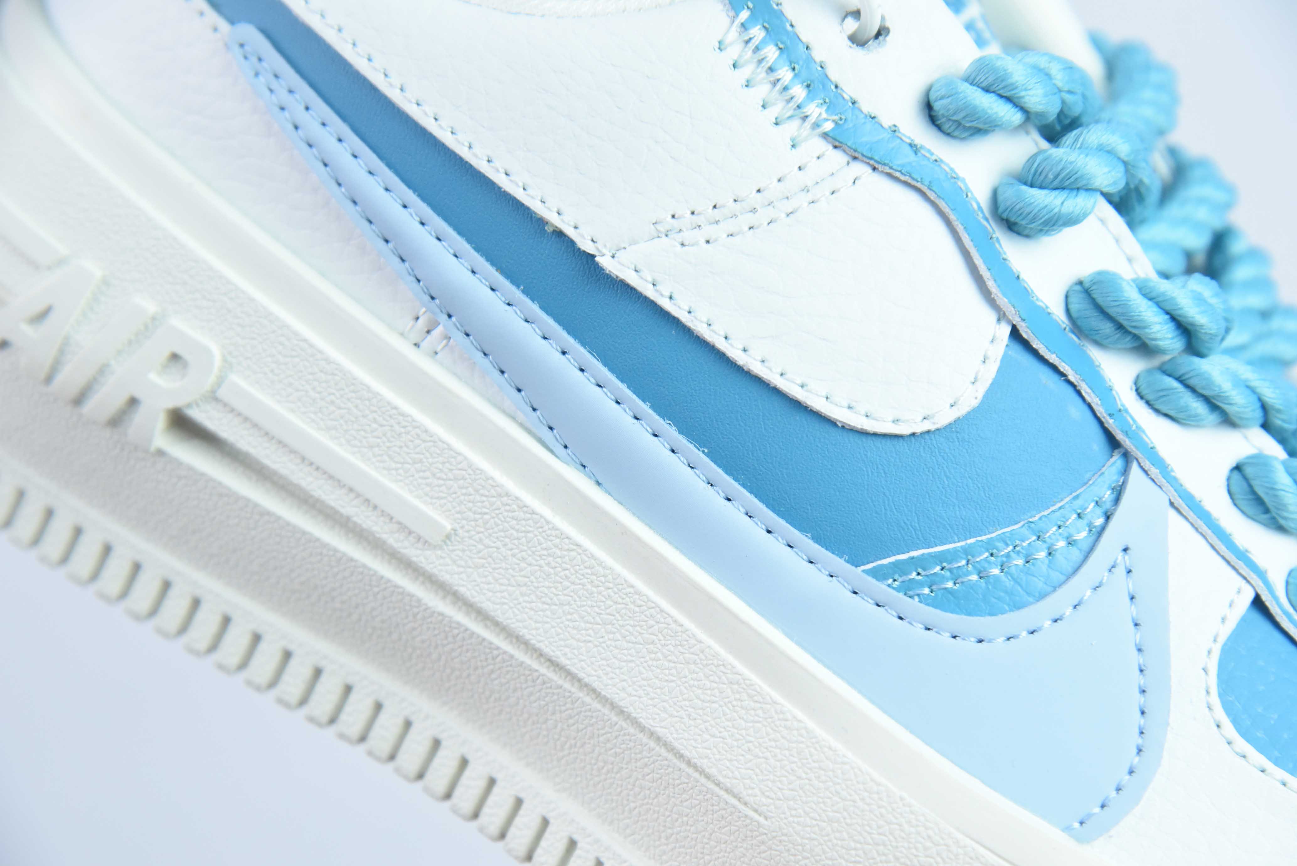 Nike Air Force 1 Low 07 PLT.AF.ORM 白蓝运动鞋 货号：DJ9946 111