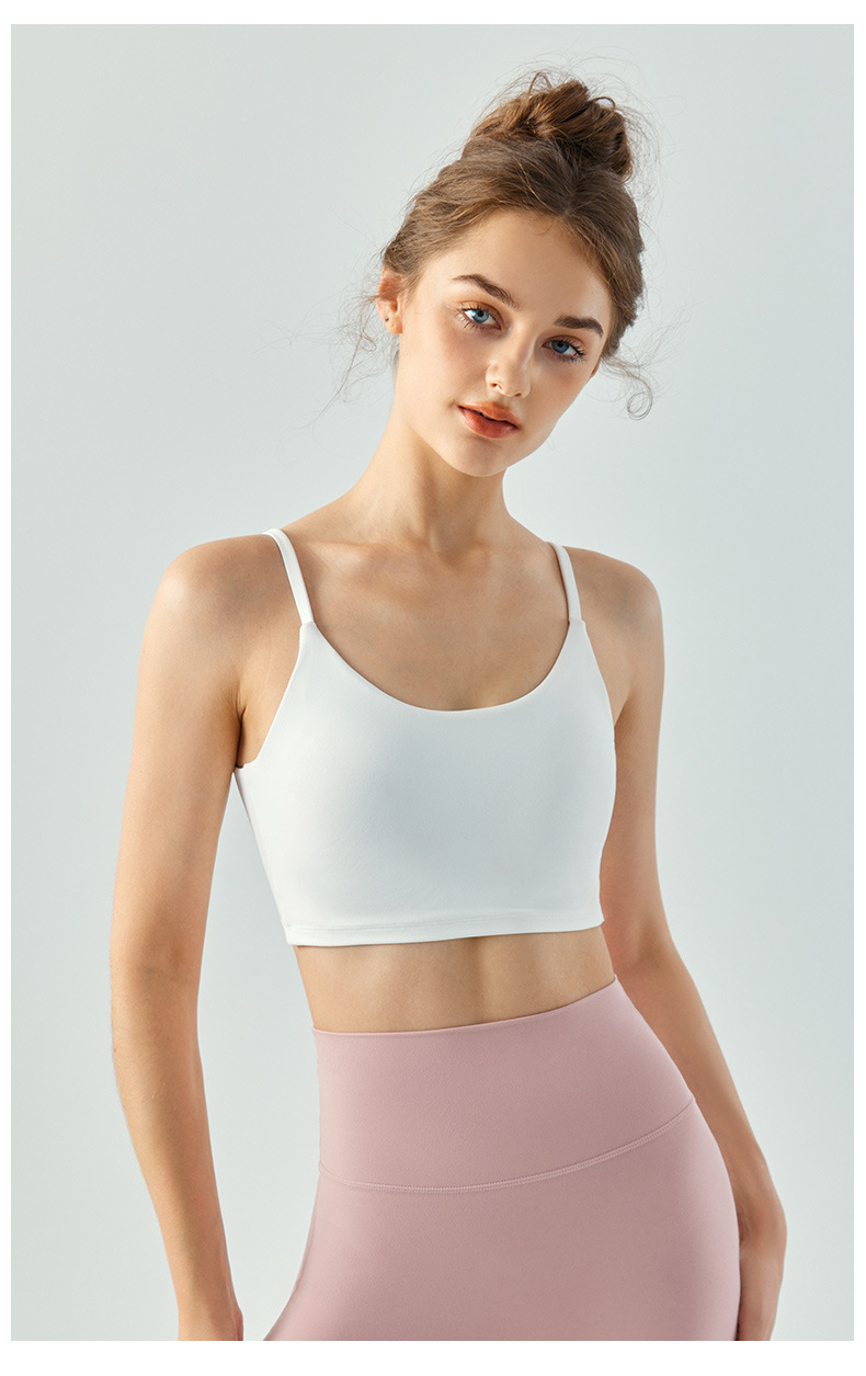 Lululemon sports bra yoga white