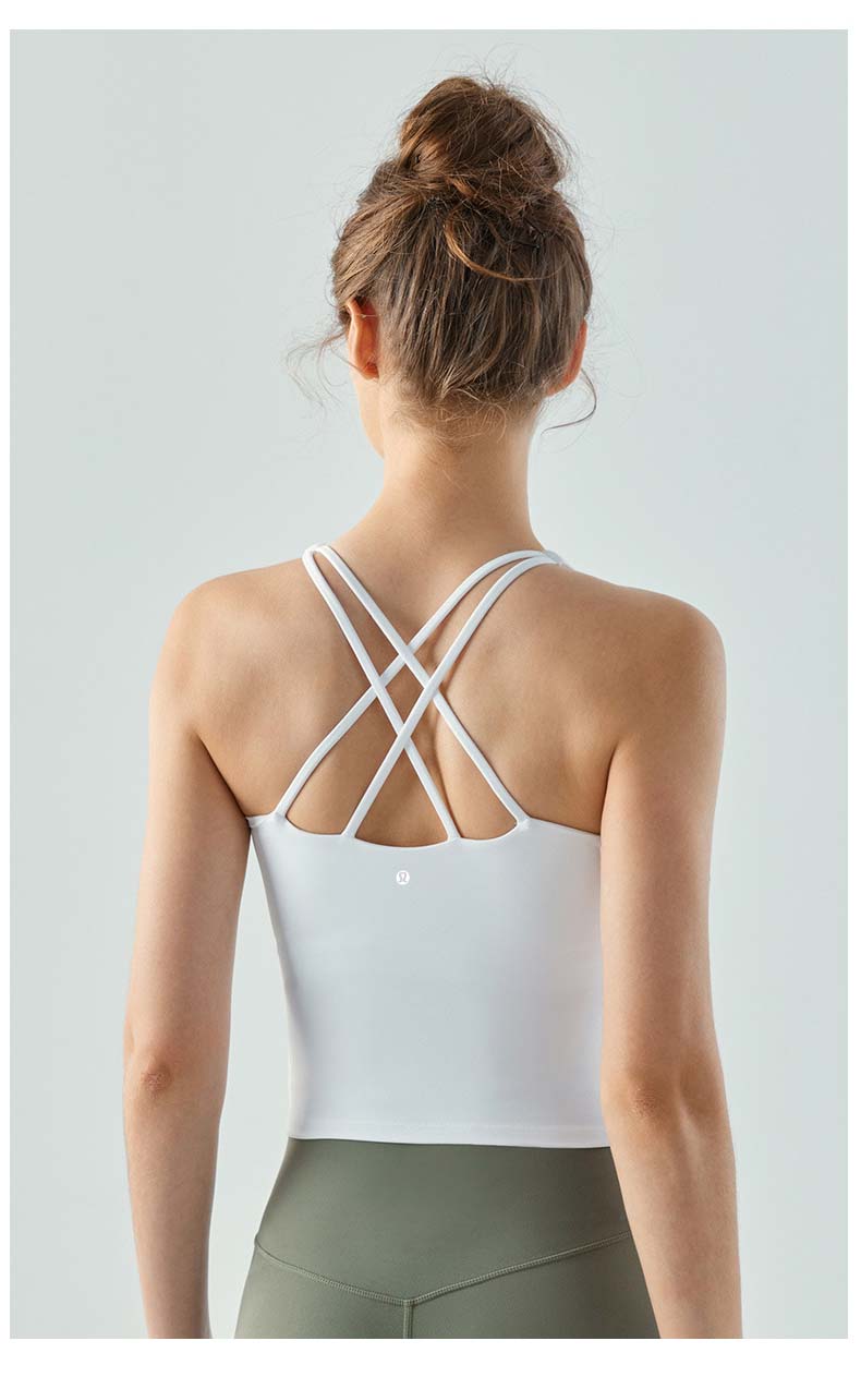 Lululemon tank yoga white